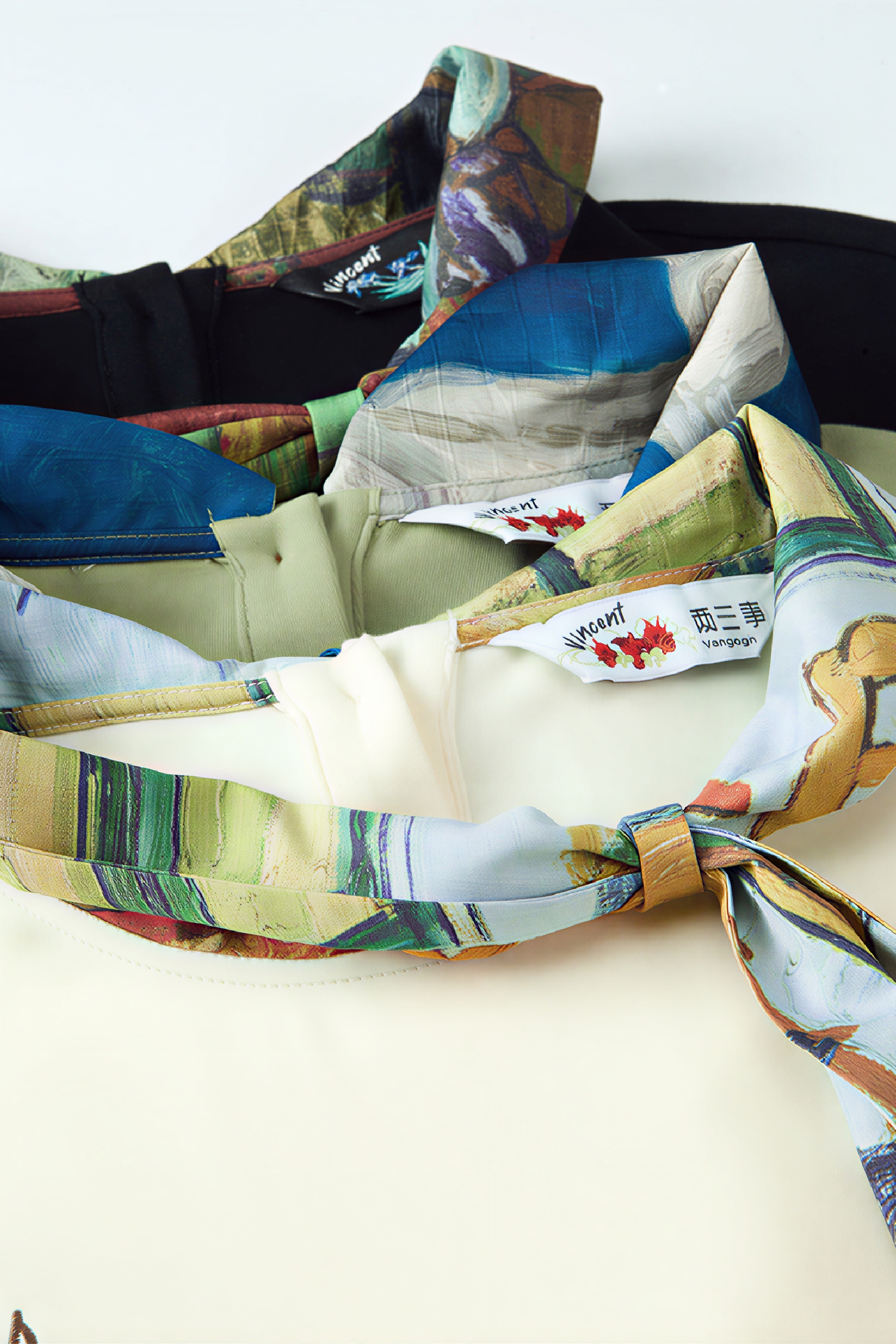 Van Gogh-Inspired Designer Relaxed Sweatshirt Top