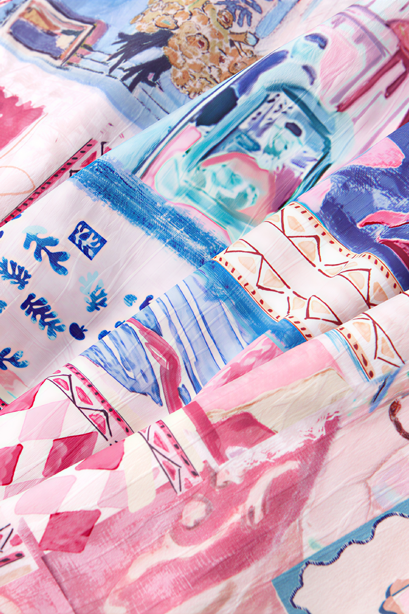 Matisse-Inspired Set-Style Colorful Dress