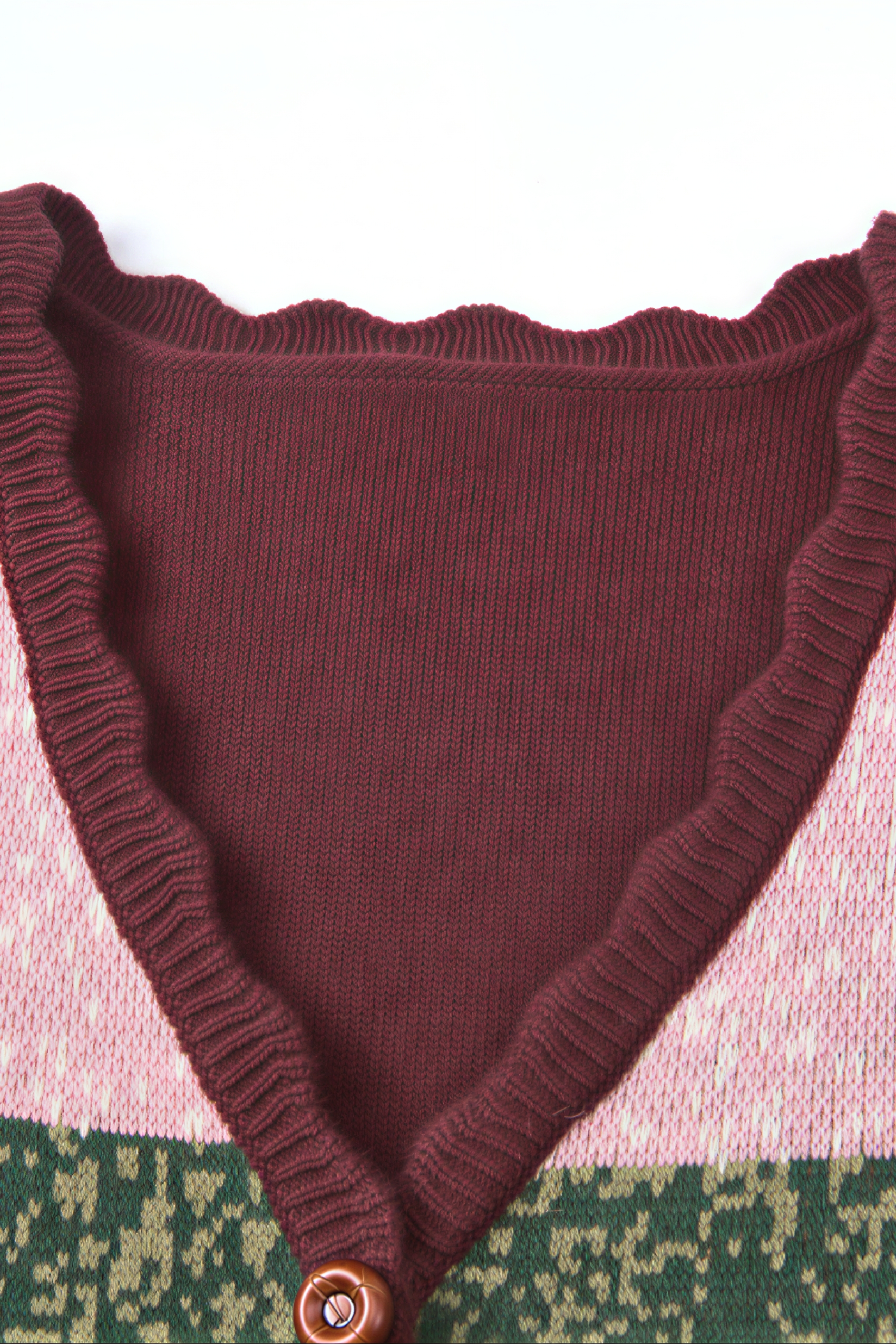 Designer Knit Vest & Skirt Set