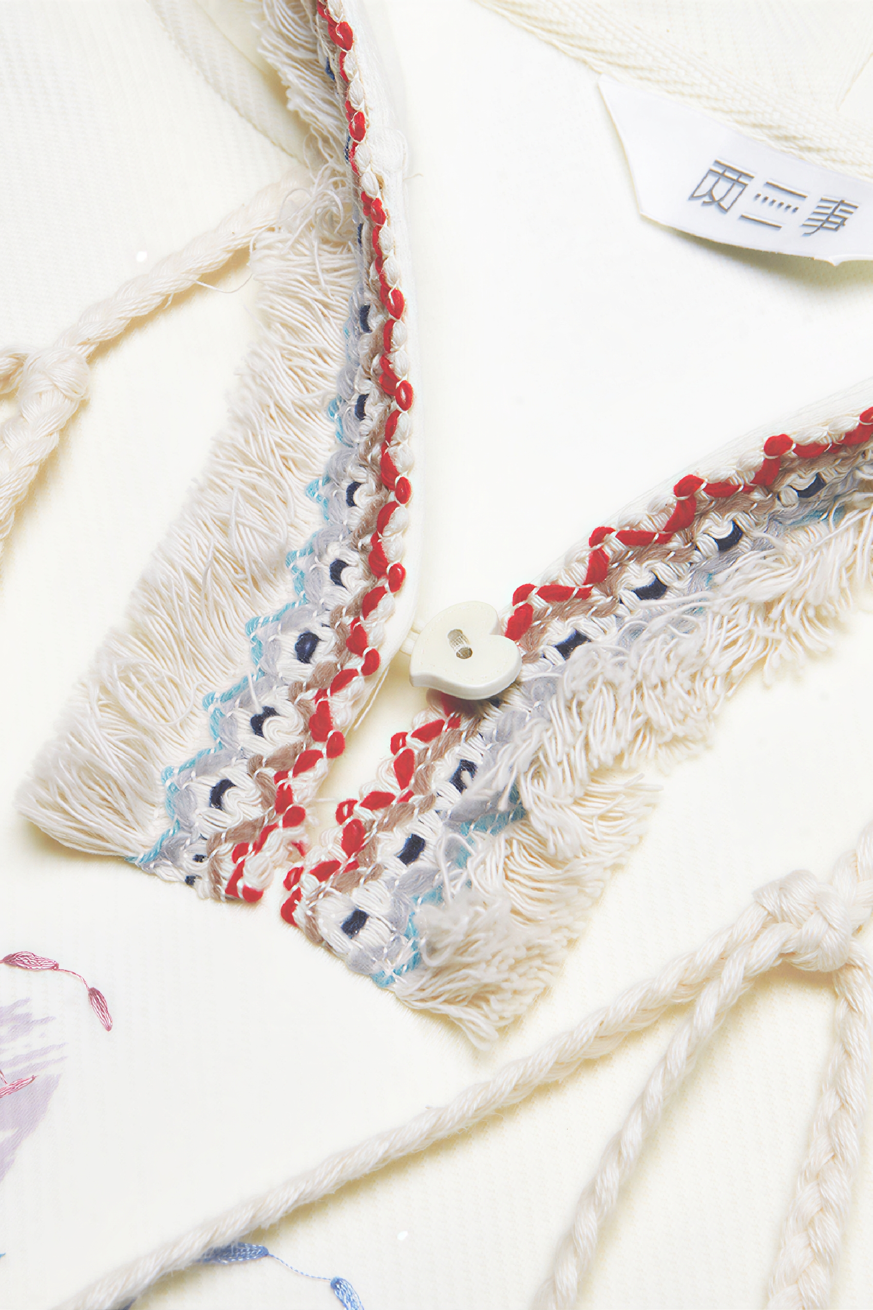 Hooded Relaxed White Sweatshirt