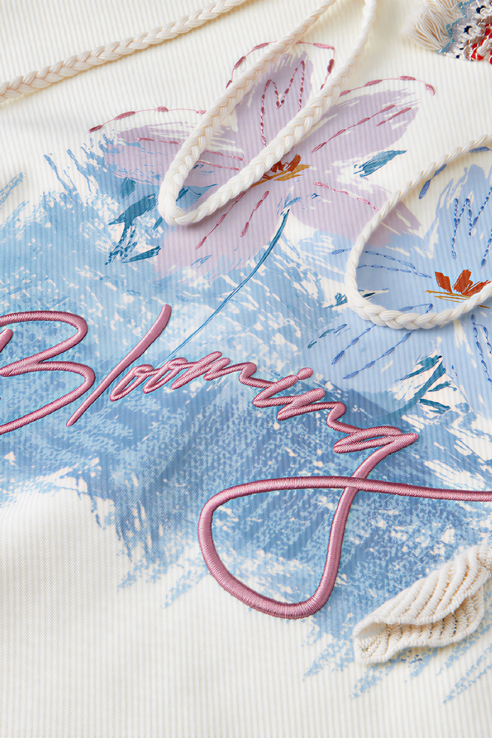 Hooded Relaxed White Sweatshirt