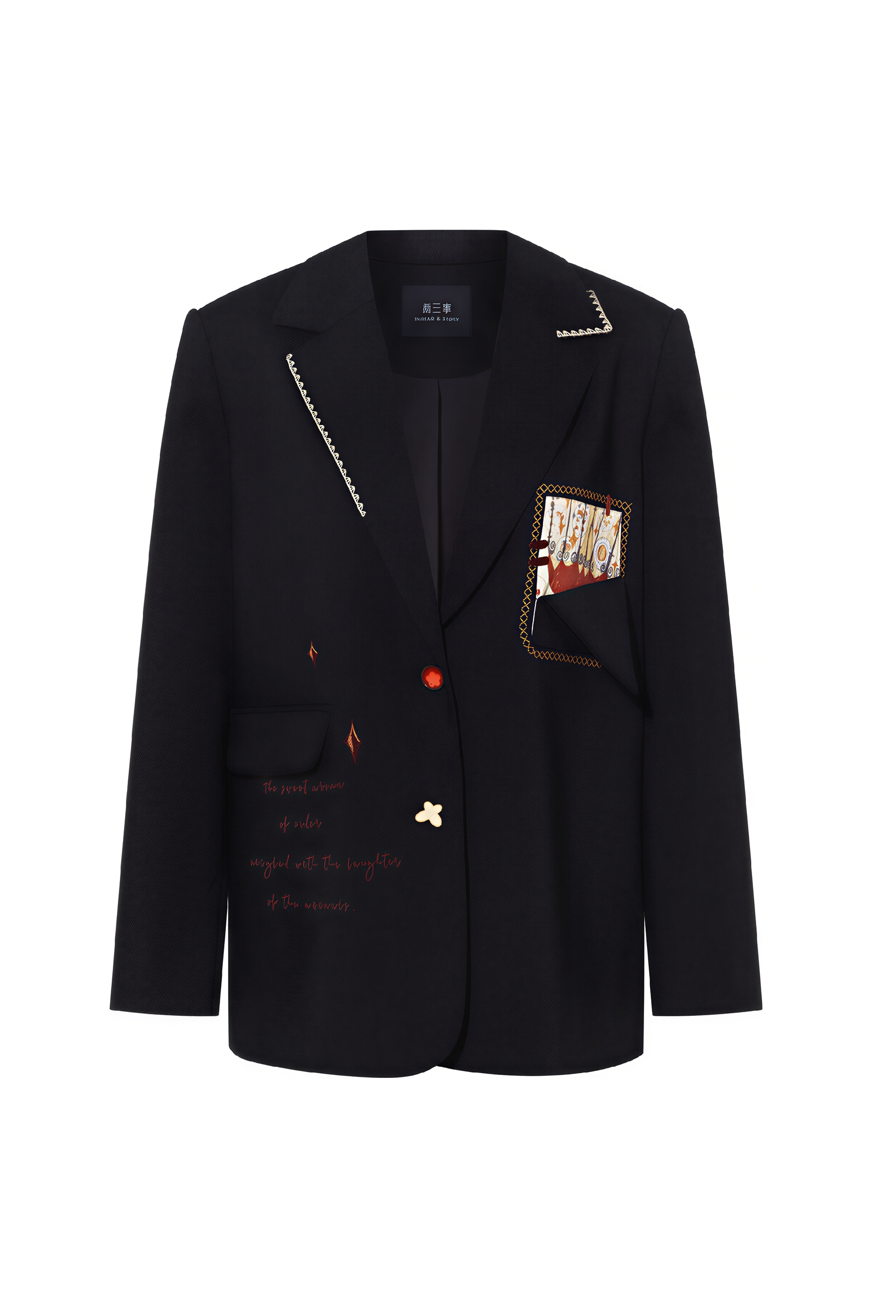 Niche casual suit jacket