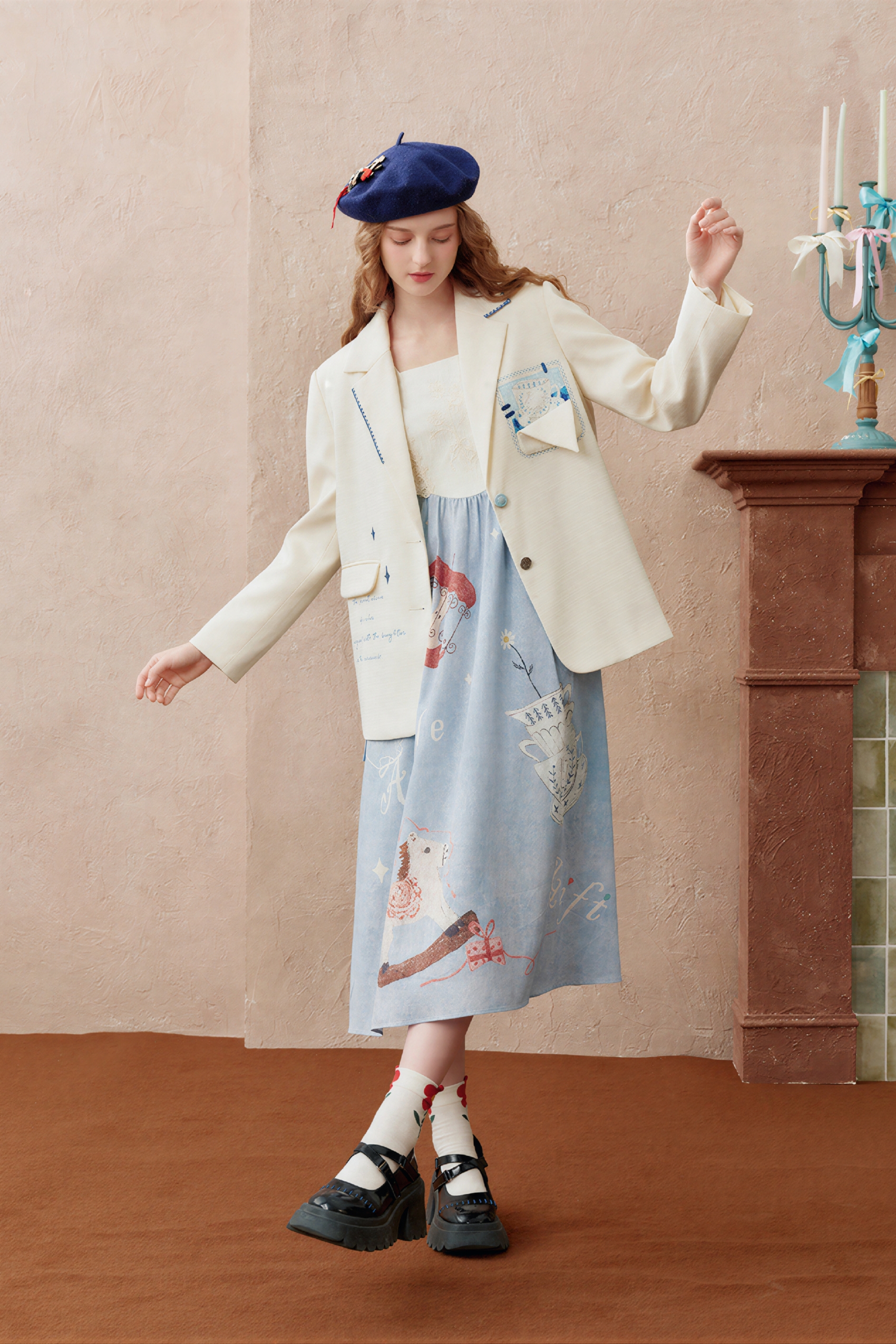 Niche casual suit jacket