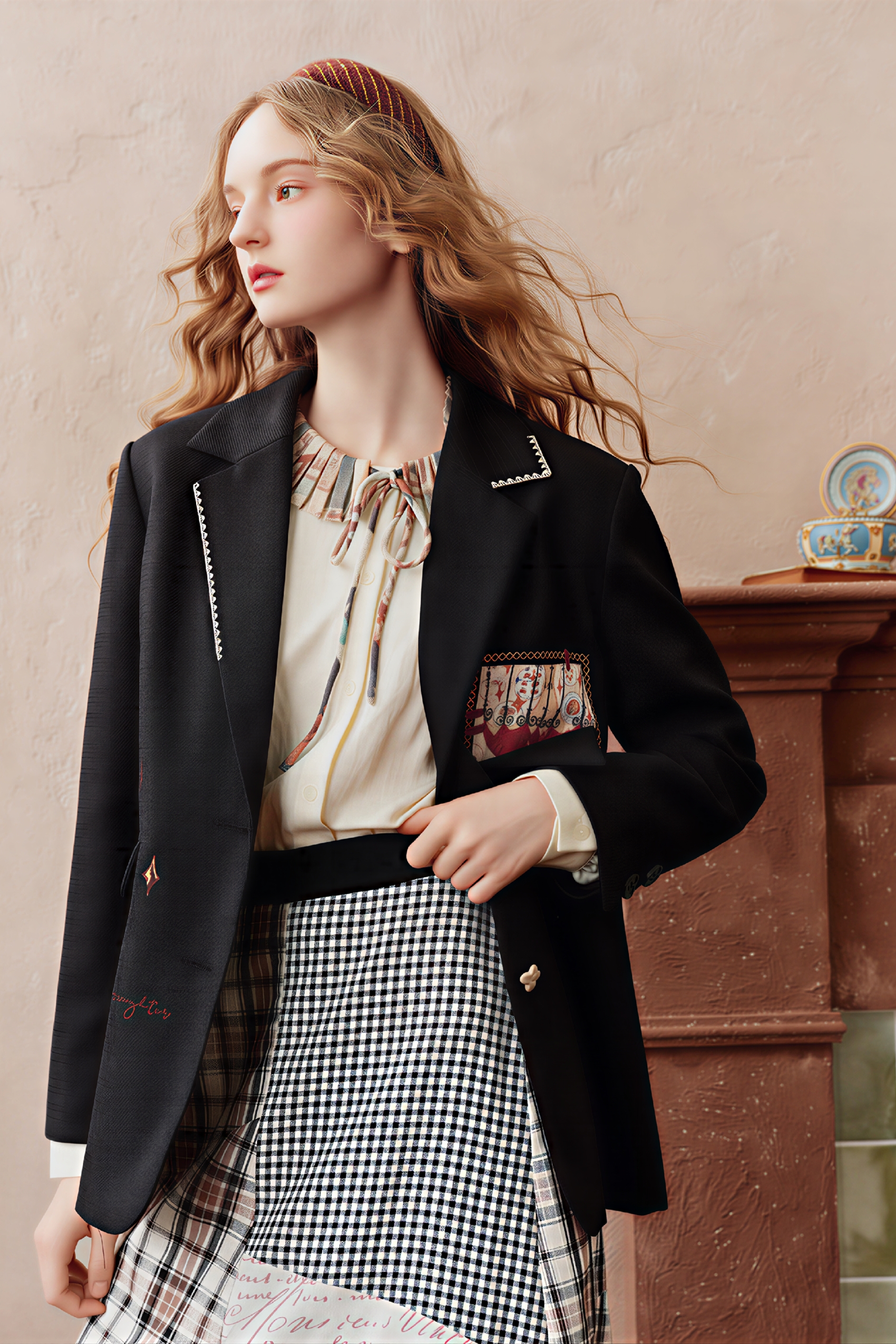 Niche casual suit jacket