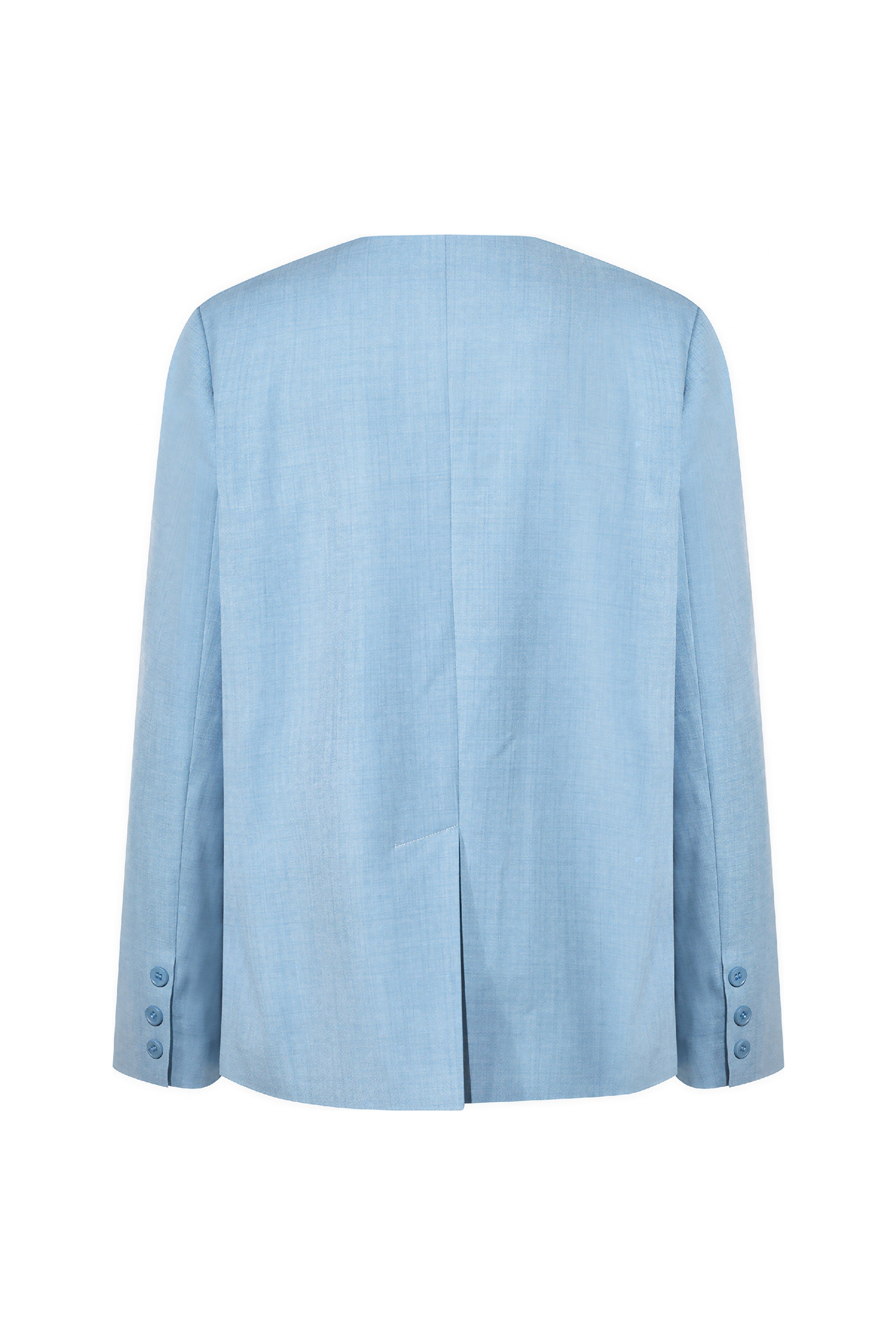 Blue Patchwork Designer Blazer