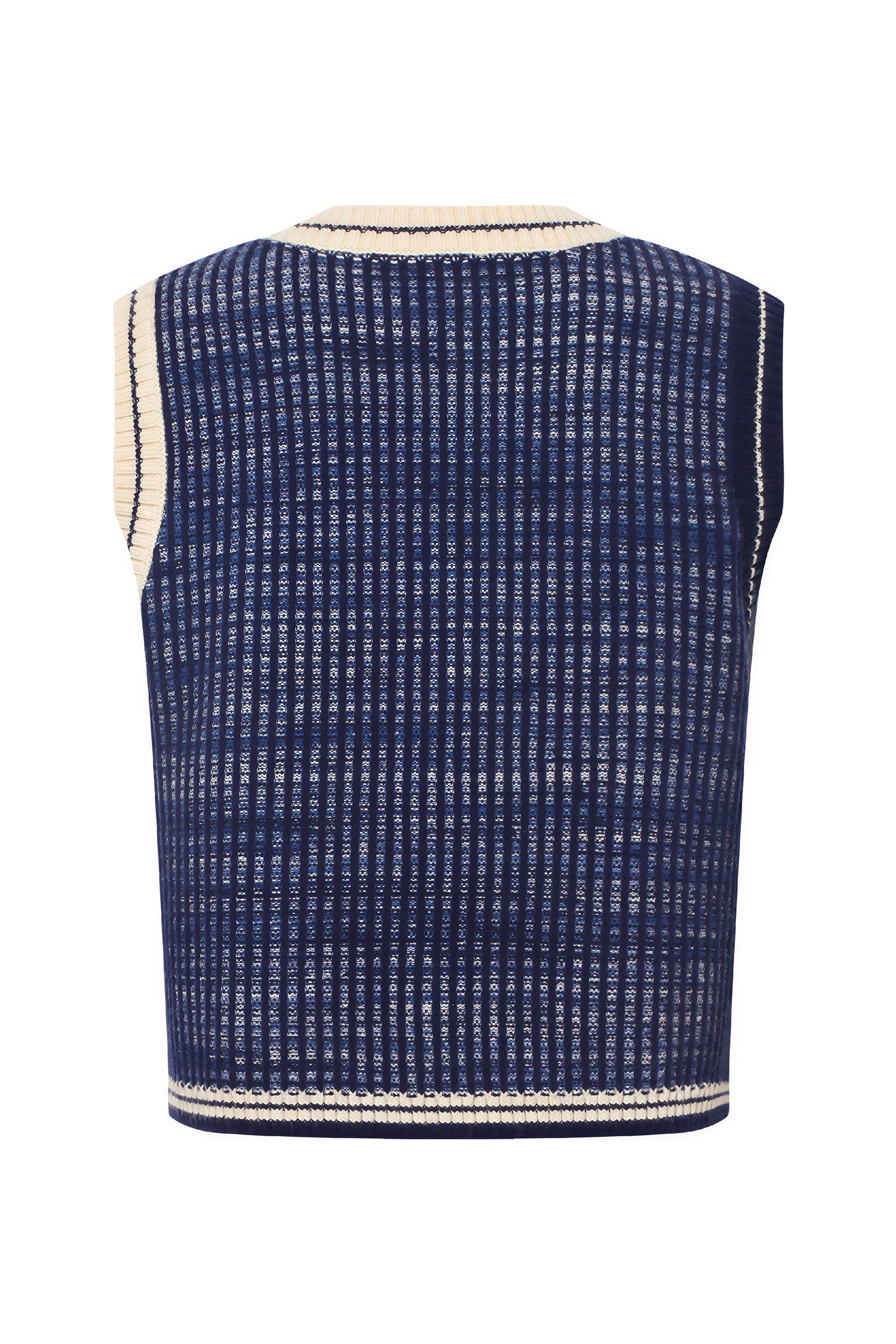Van Gogh-Inspired Knit Sweater Vest