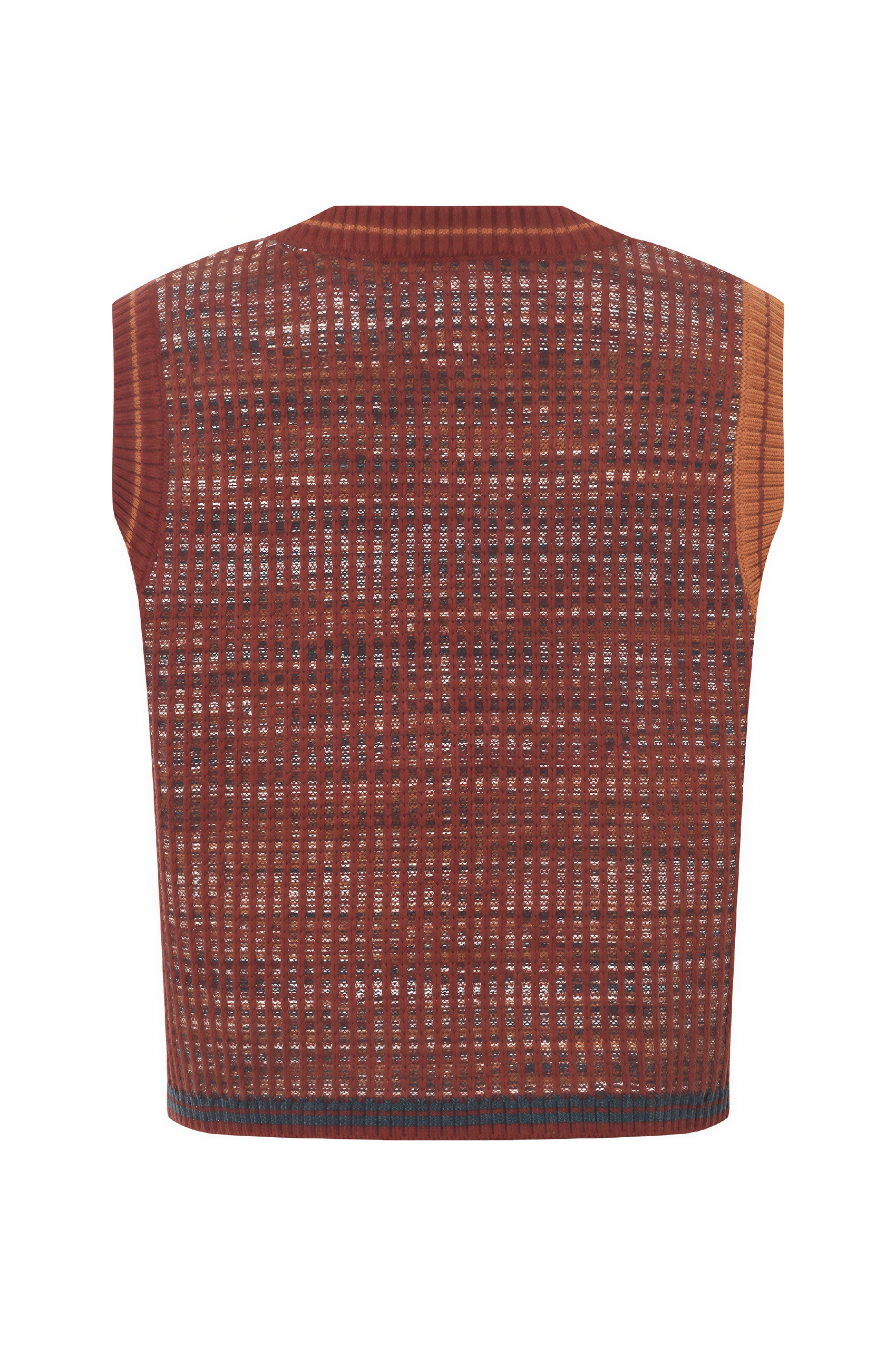 Van Gogh-Inspired Knit Sweater Vest