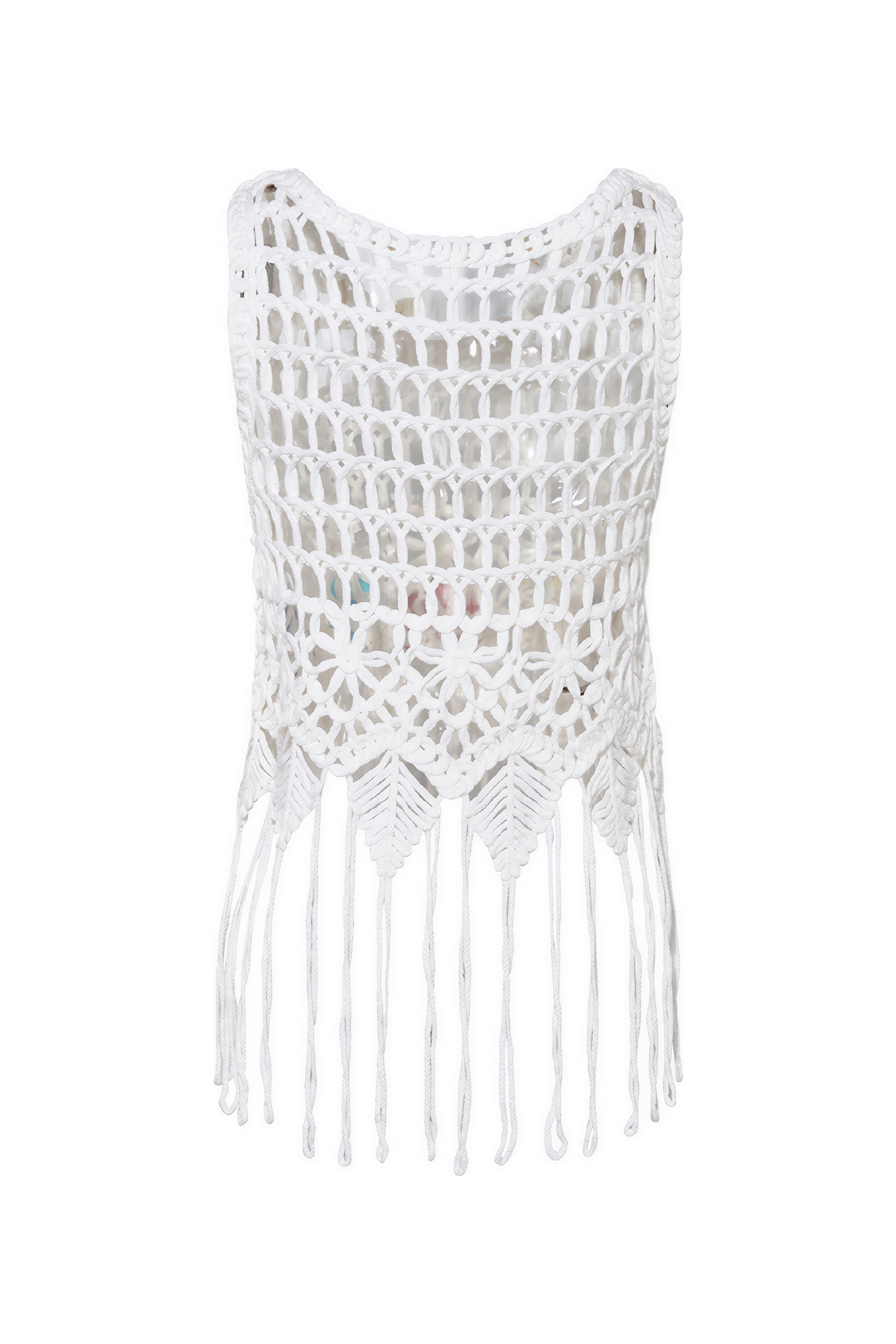 Emerging Artists Series Cutout Sleeveless Top
