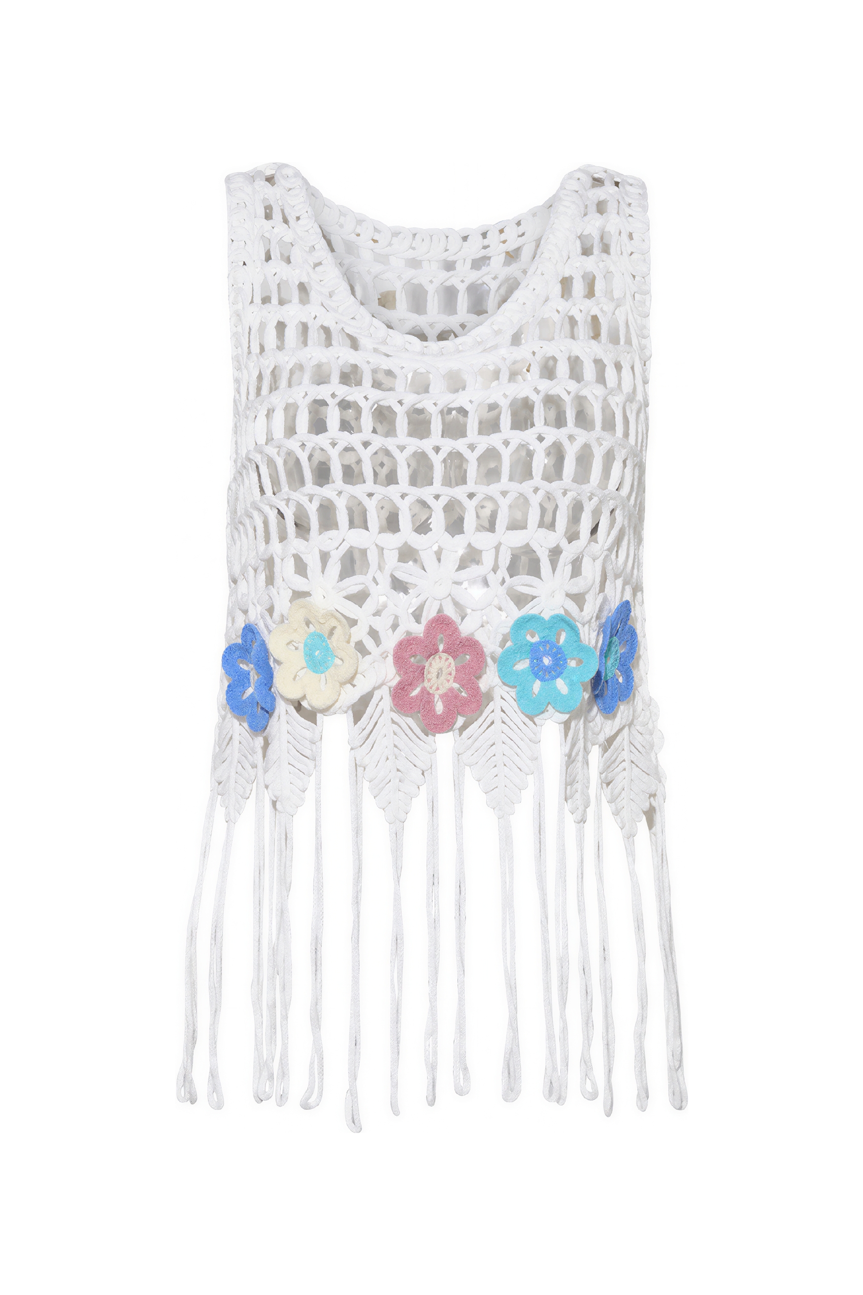 Emerging Artists Series Cutout Sleeveless Top