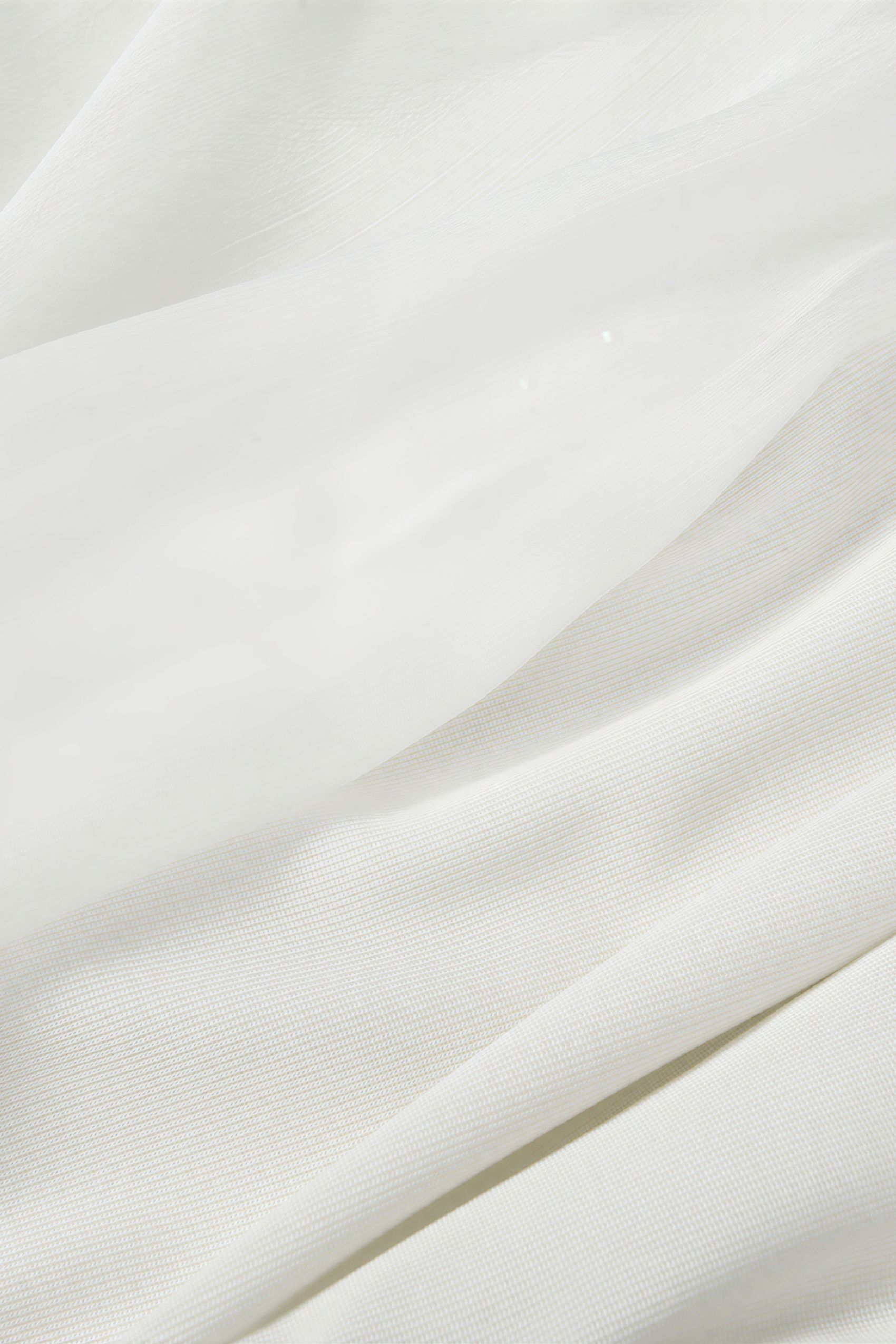 White Draped Chiffon Cami Top