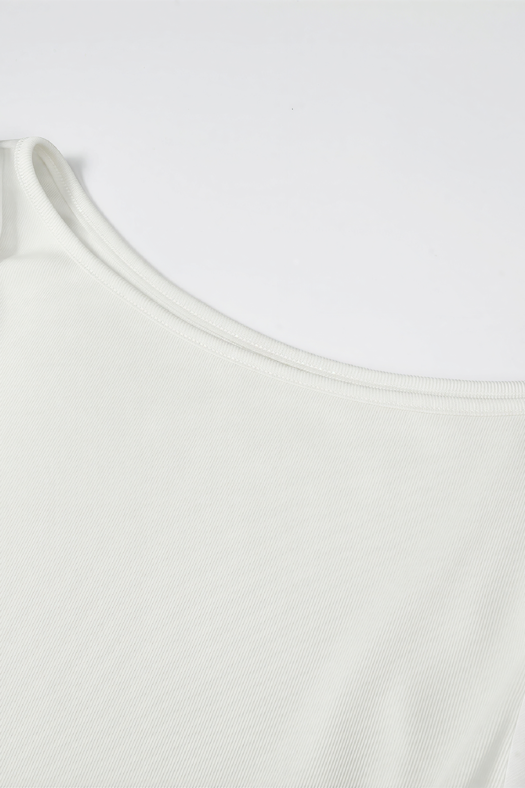 White Draped Chiffon Cami Top