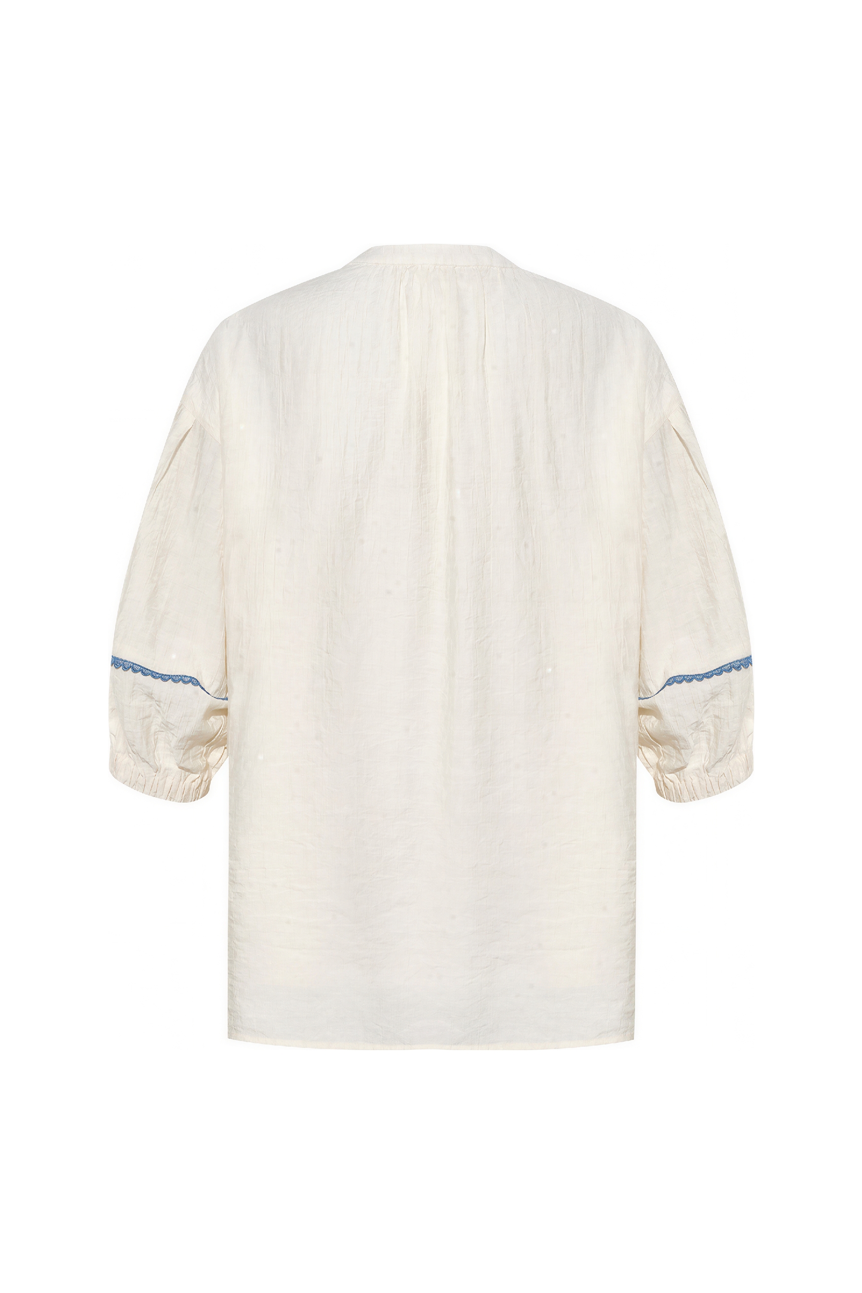 Ethnic-Inspired Relaxed Sun Shirt-LYONSENS