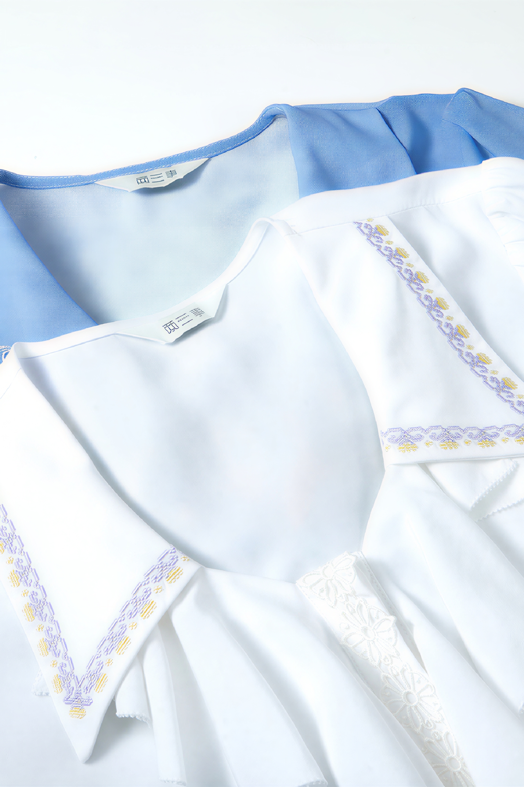 French Relaxed Drape Short-Sleeve Shirt