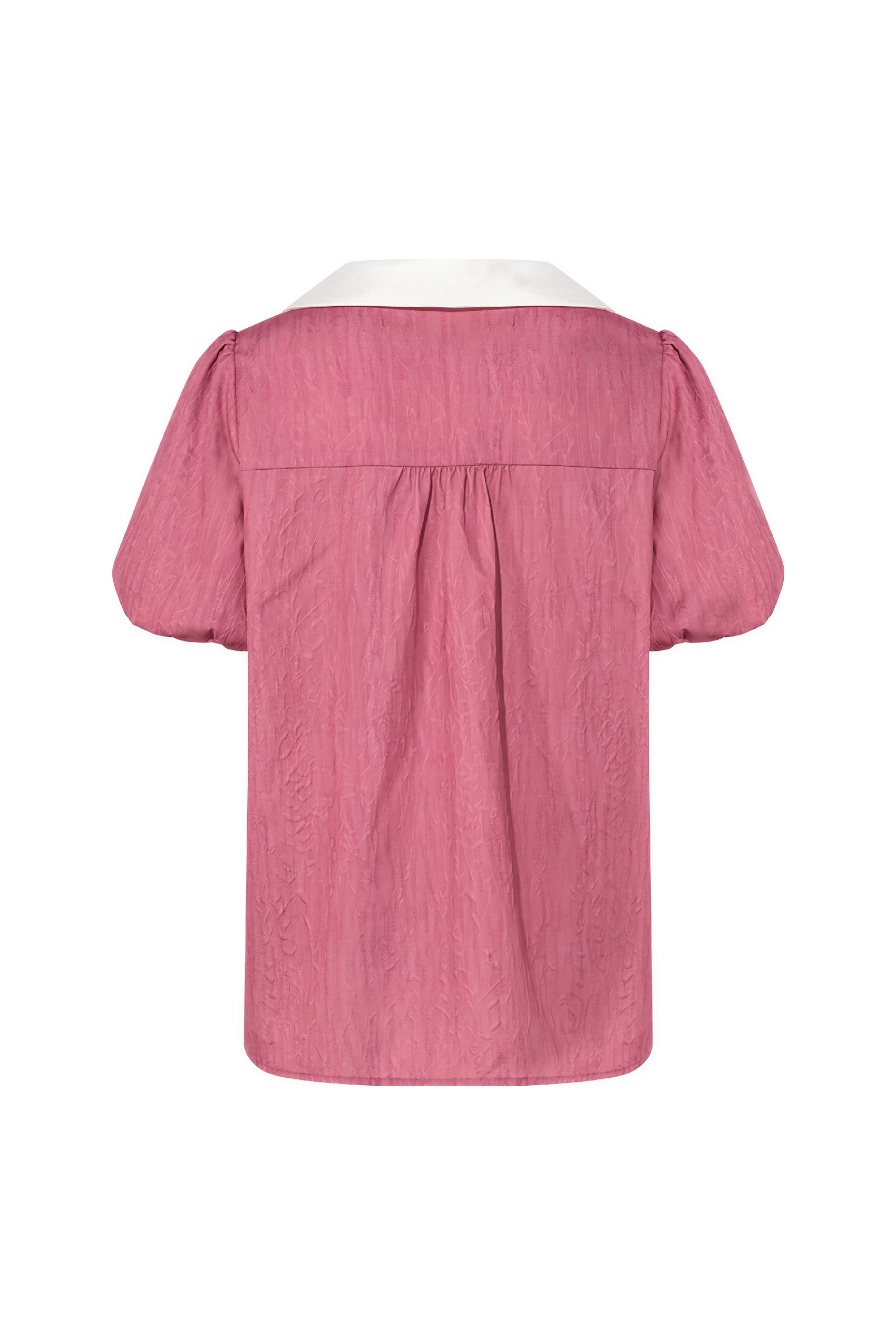 Pink Oil-Paint Printed French Shirt