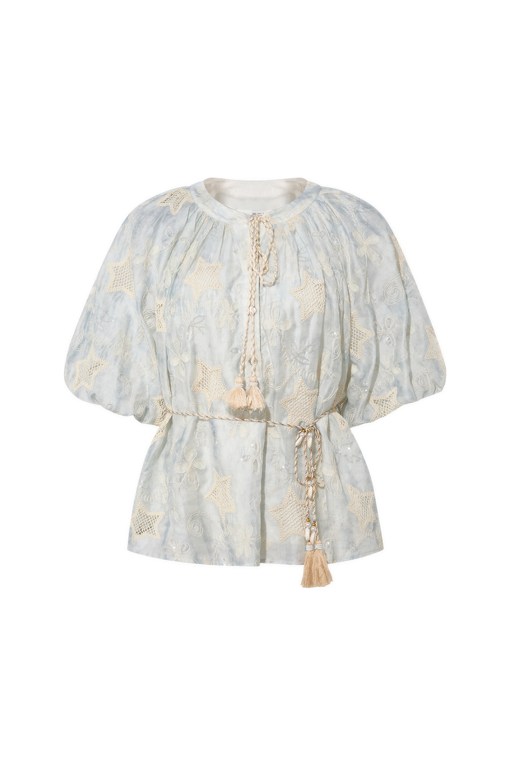 Relaxed Tie-Front Vacation Shirt