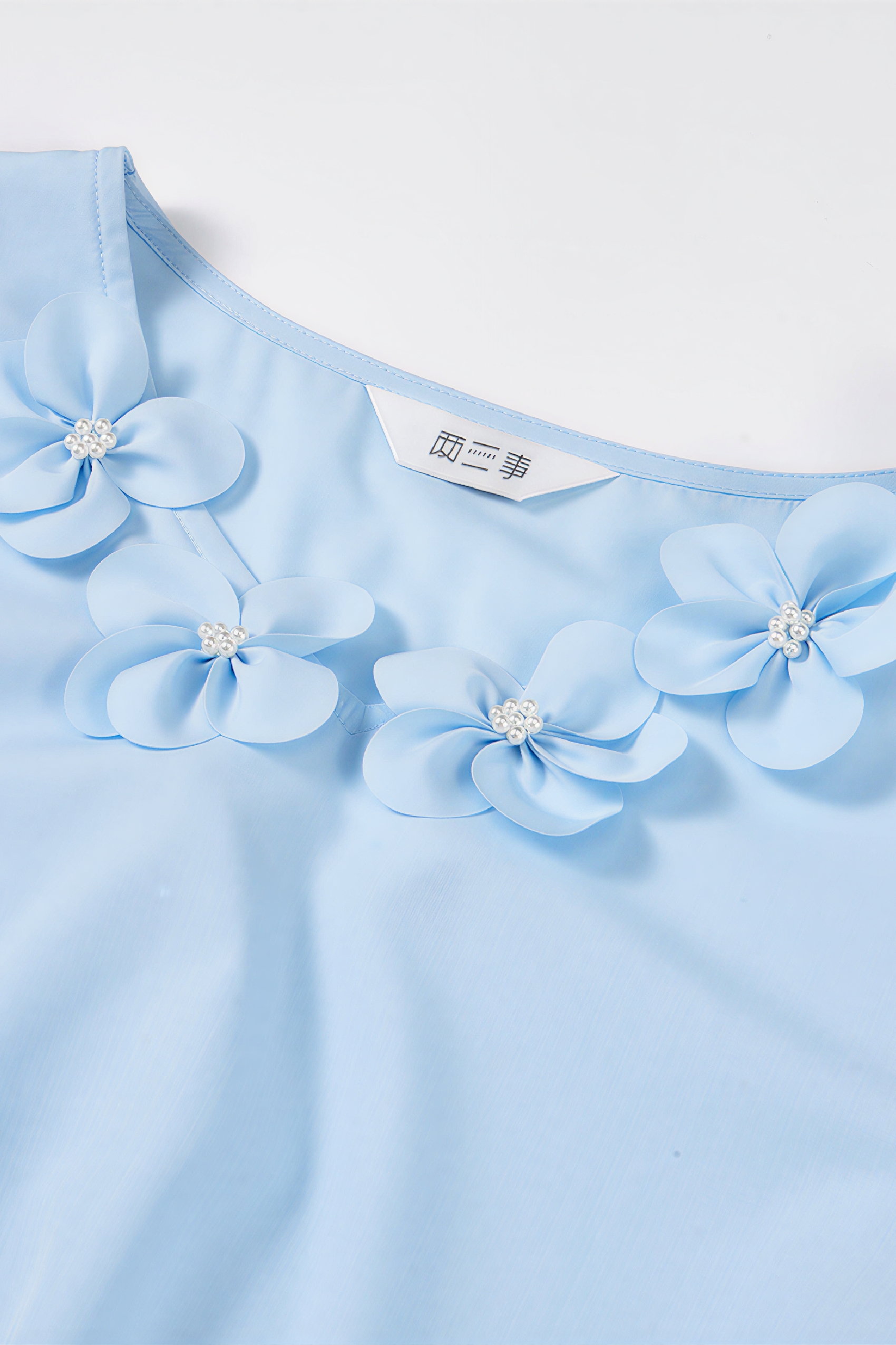 Waist-Detail Designer Short-Sleeve Shirt-LYONSENS