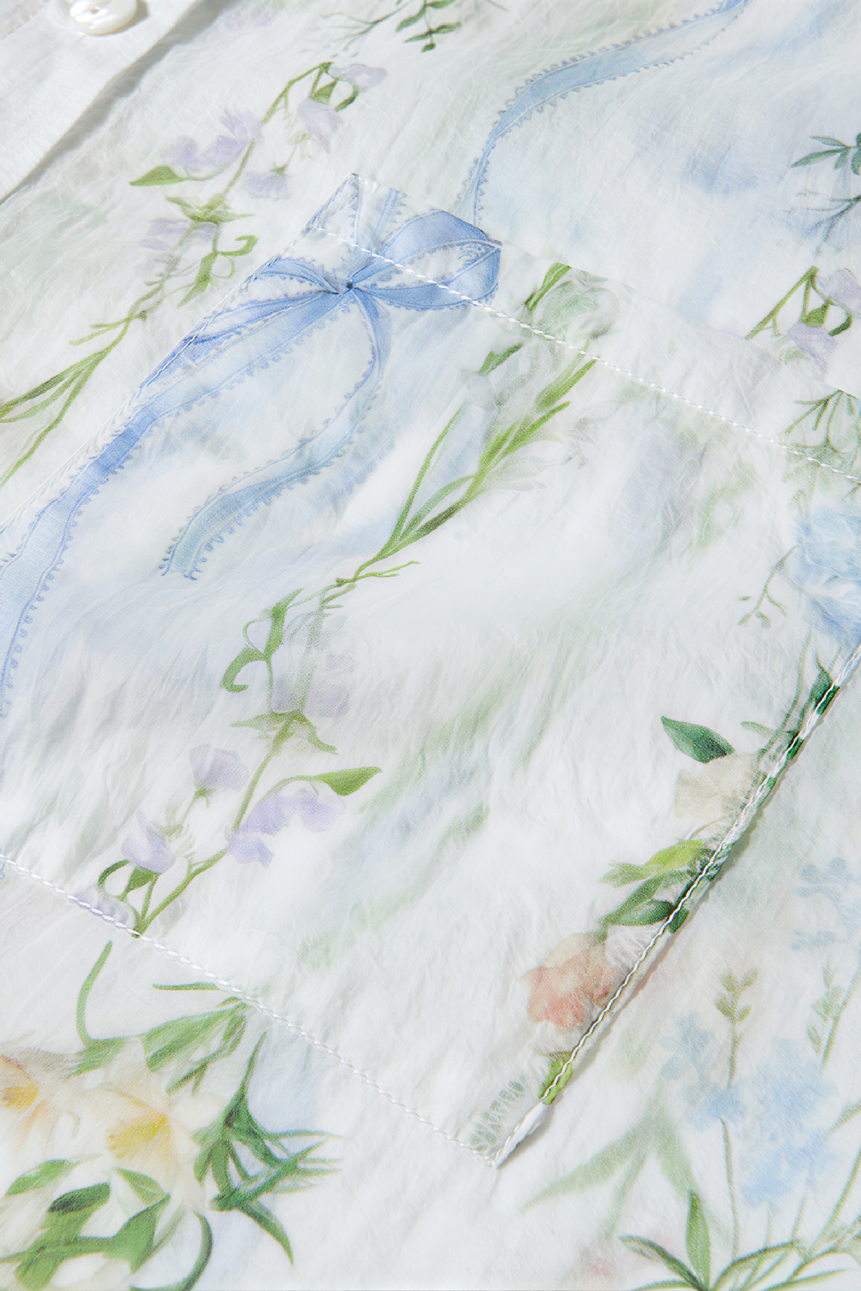 Vintage Relaxed-Fit Printed Shirt
