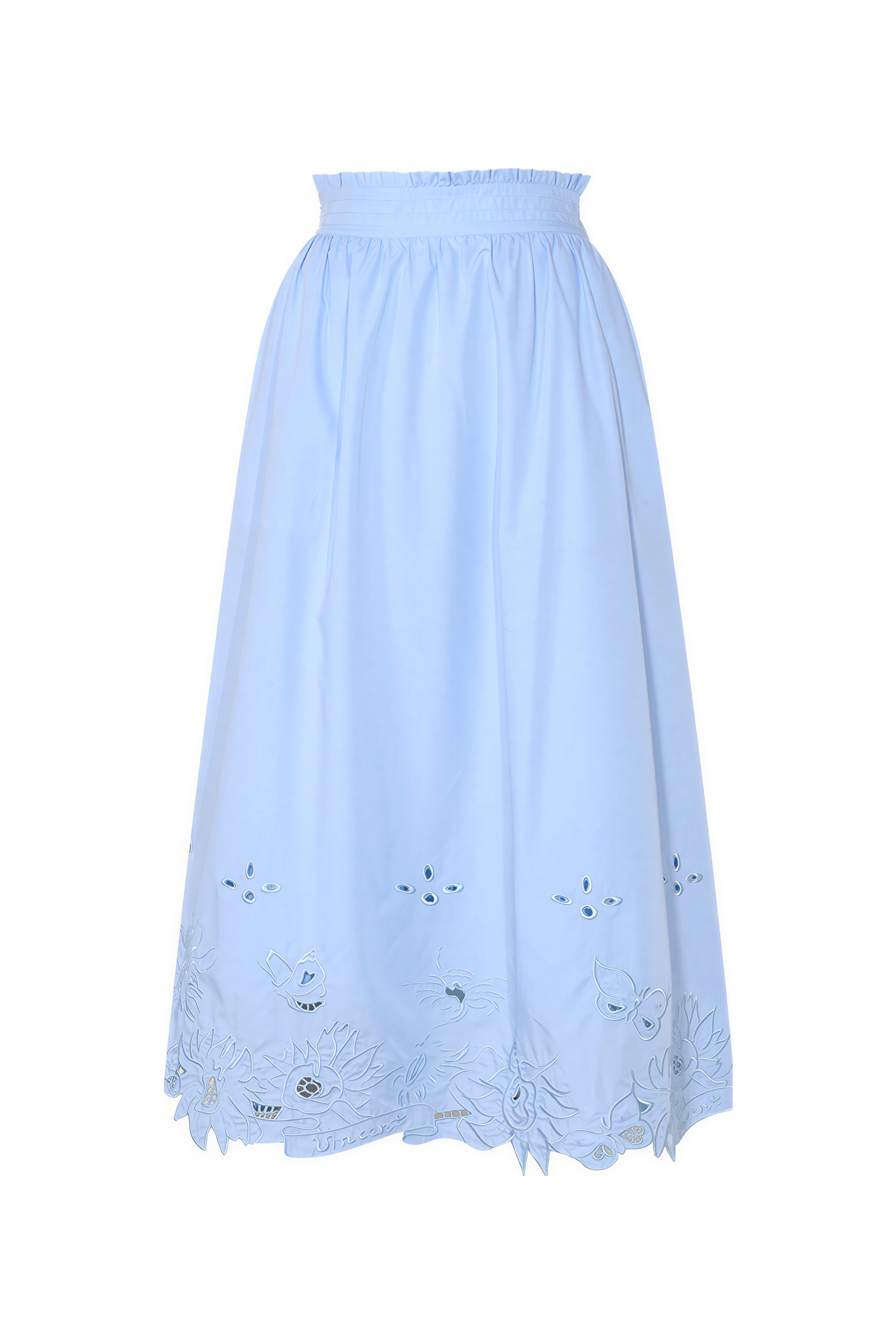 Emerging Artists Series White Openwork Skirt