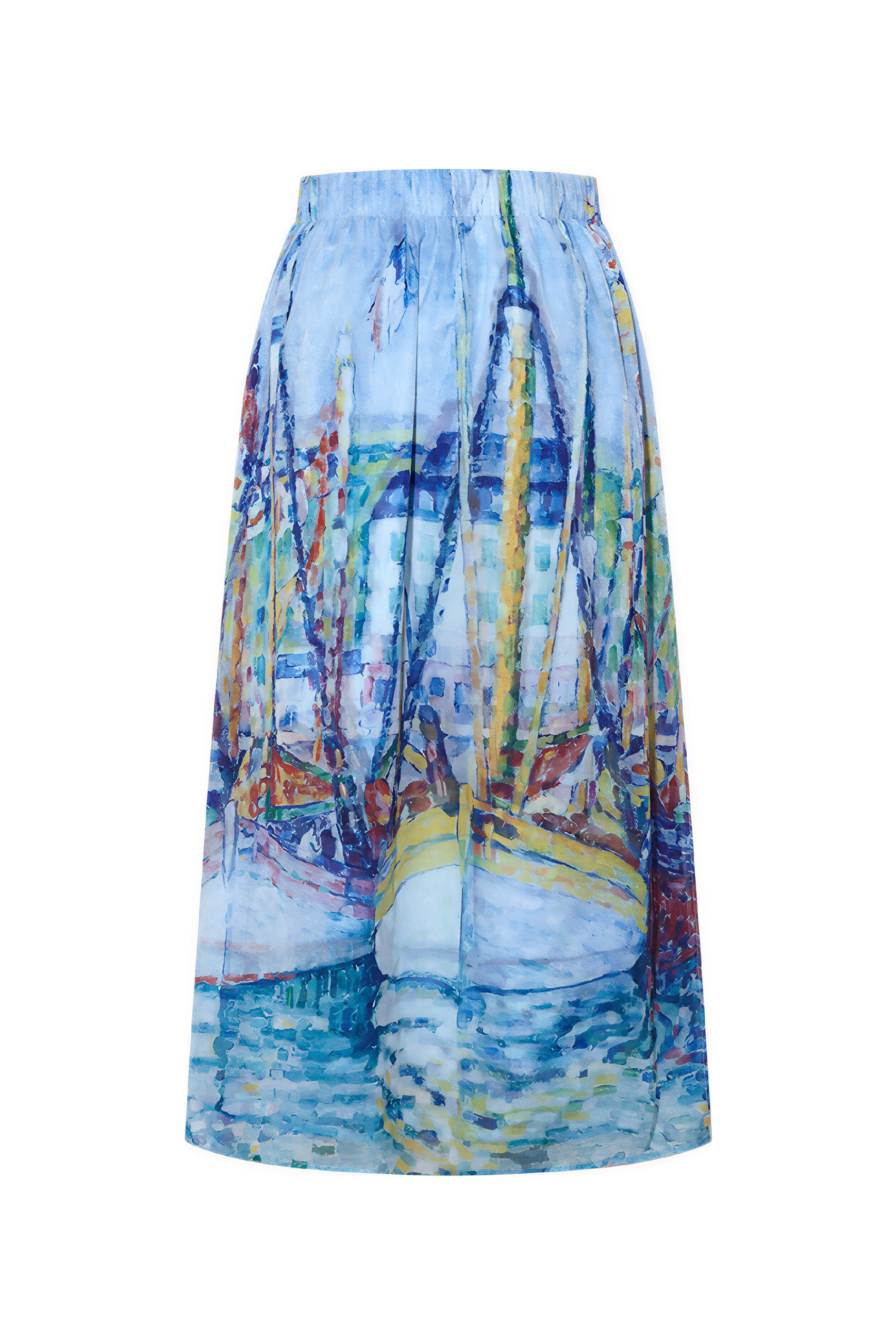 Vintage French-Style High-Waisted Skirt | LYONSENS Women's Fashion