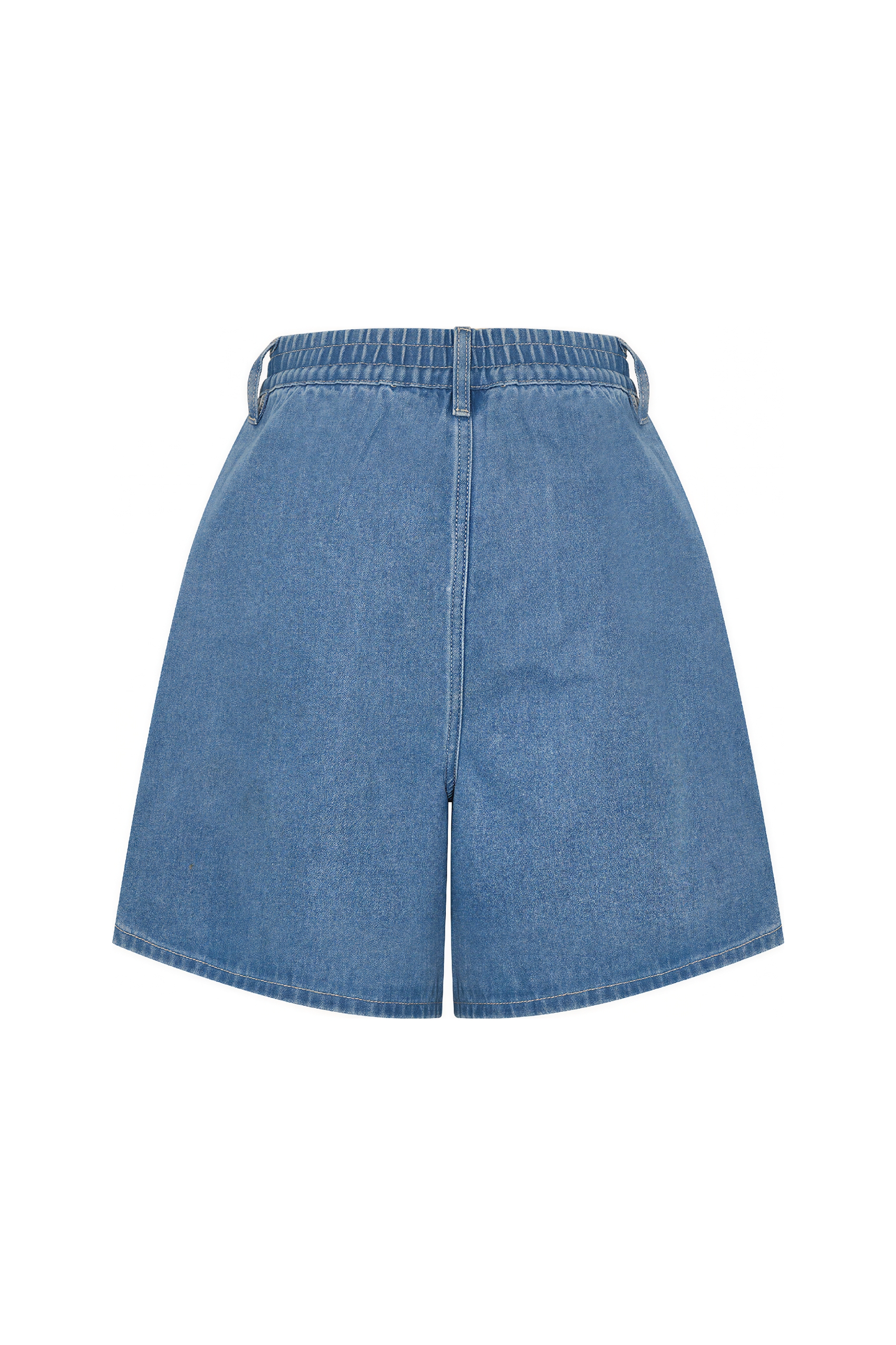 Lightweight High-Waisted Wide-Leg Jeans