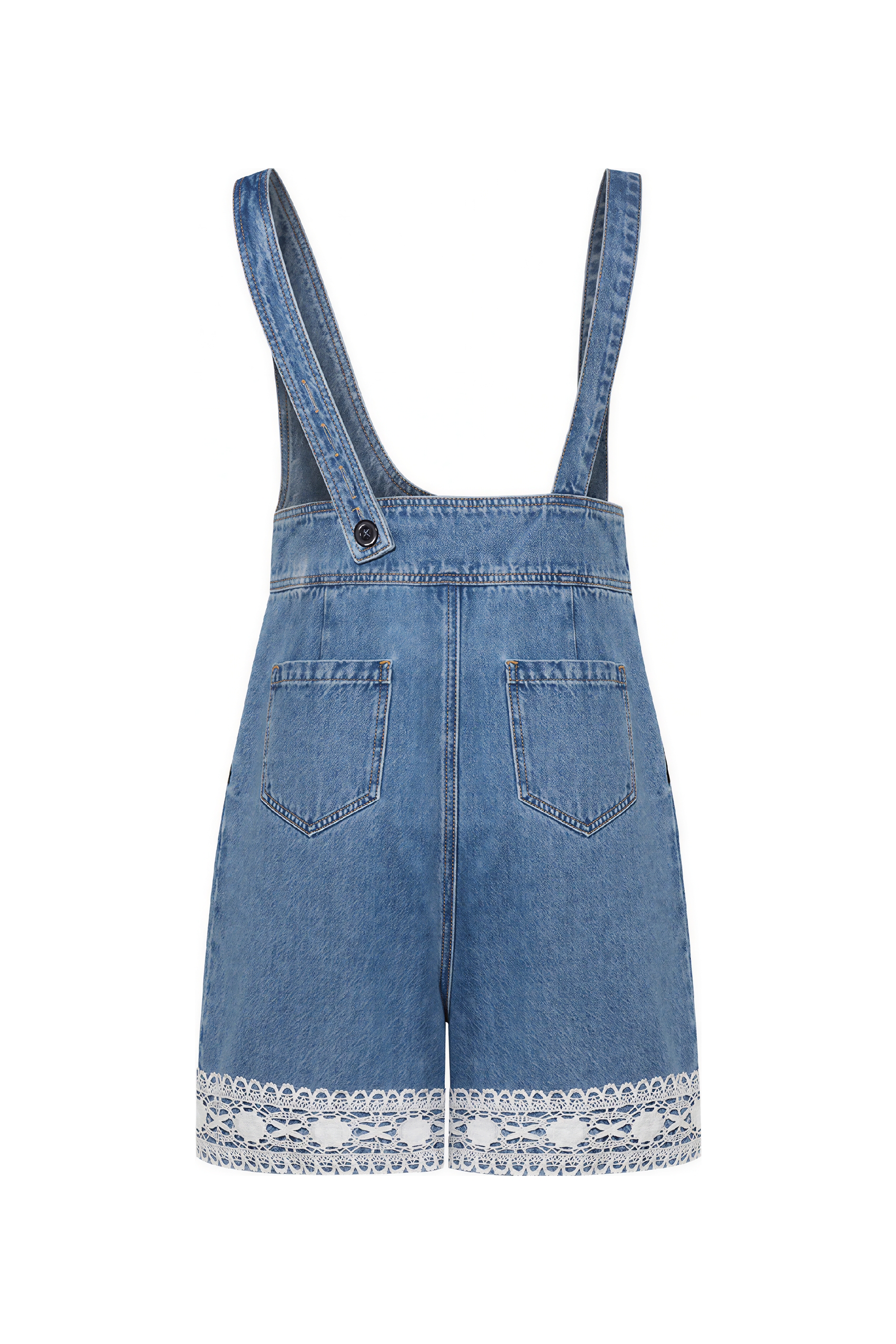 Emerging Artists Series Denim Overalls