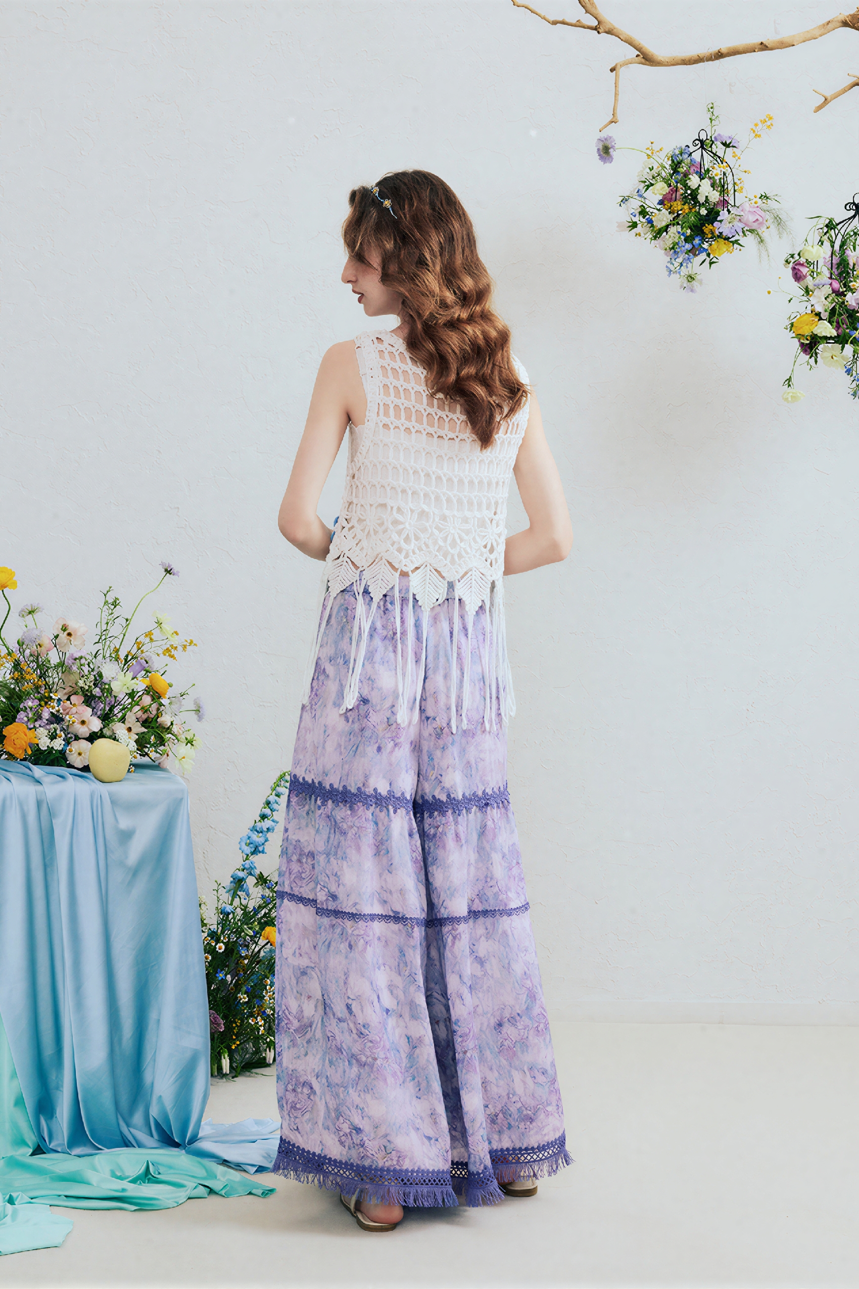 Relaxed Wide-Leg Casual Pants