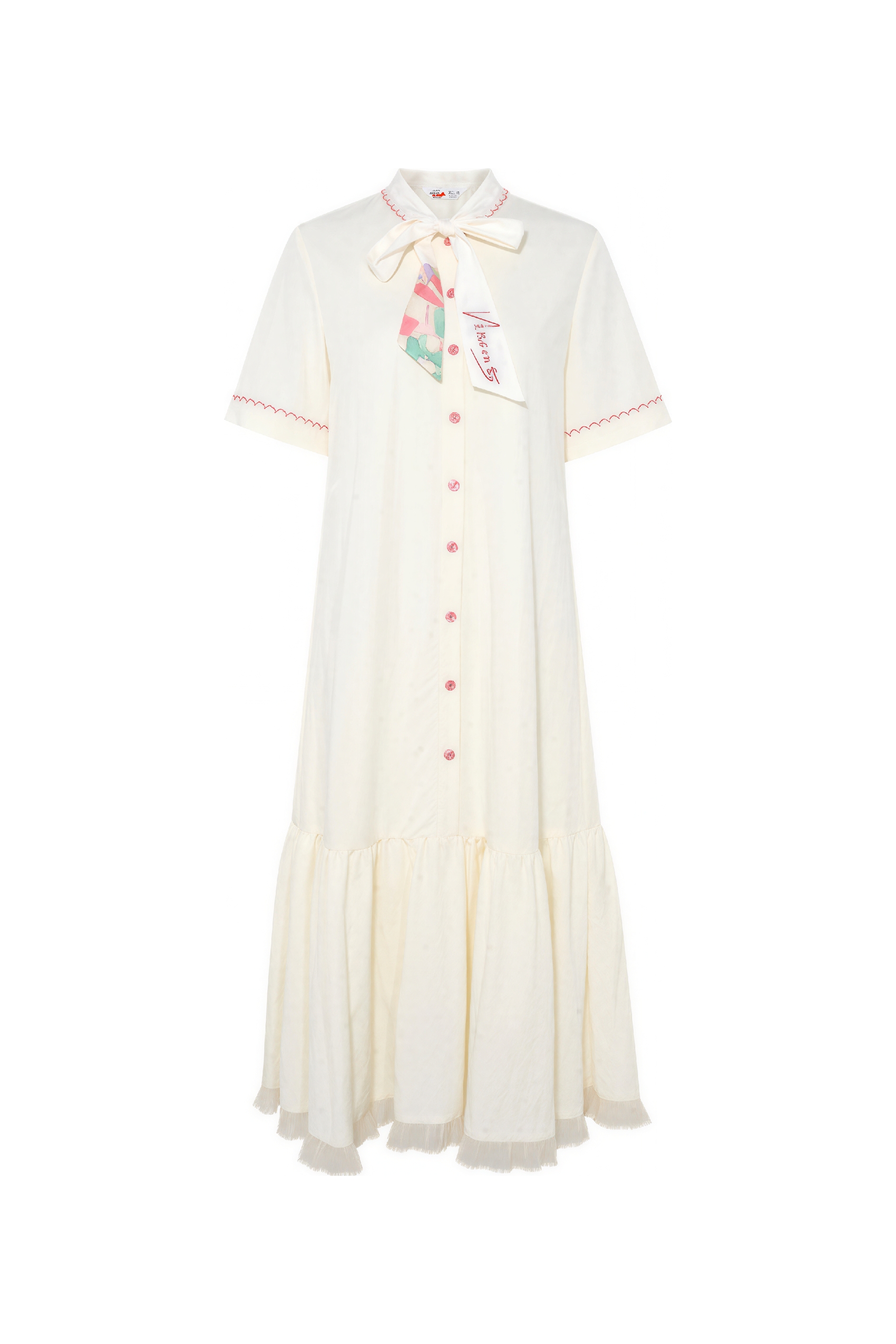 French Lightweight Shirt Dress for Work & Casual