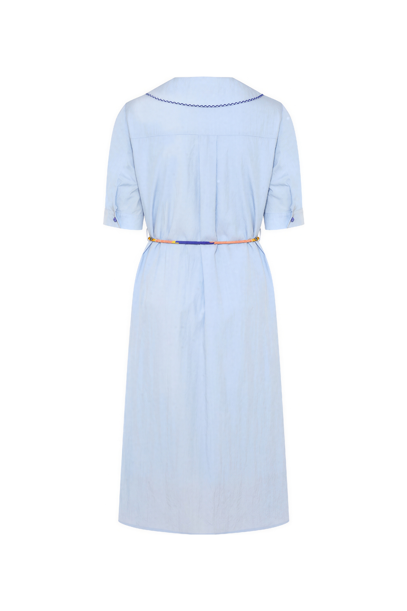 Van Gogh-Inspired Applique Embroidered Dress | LYONSENS Women's Fashion