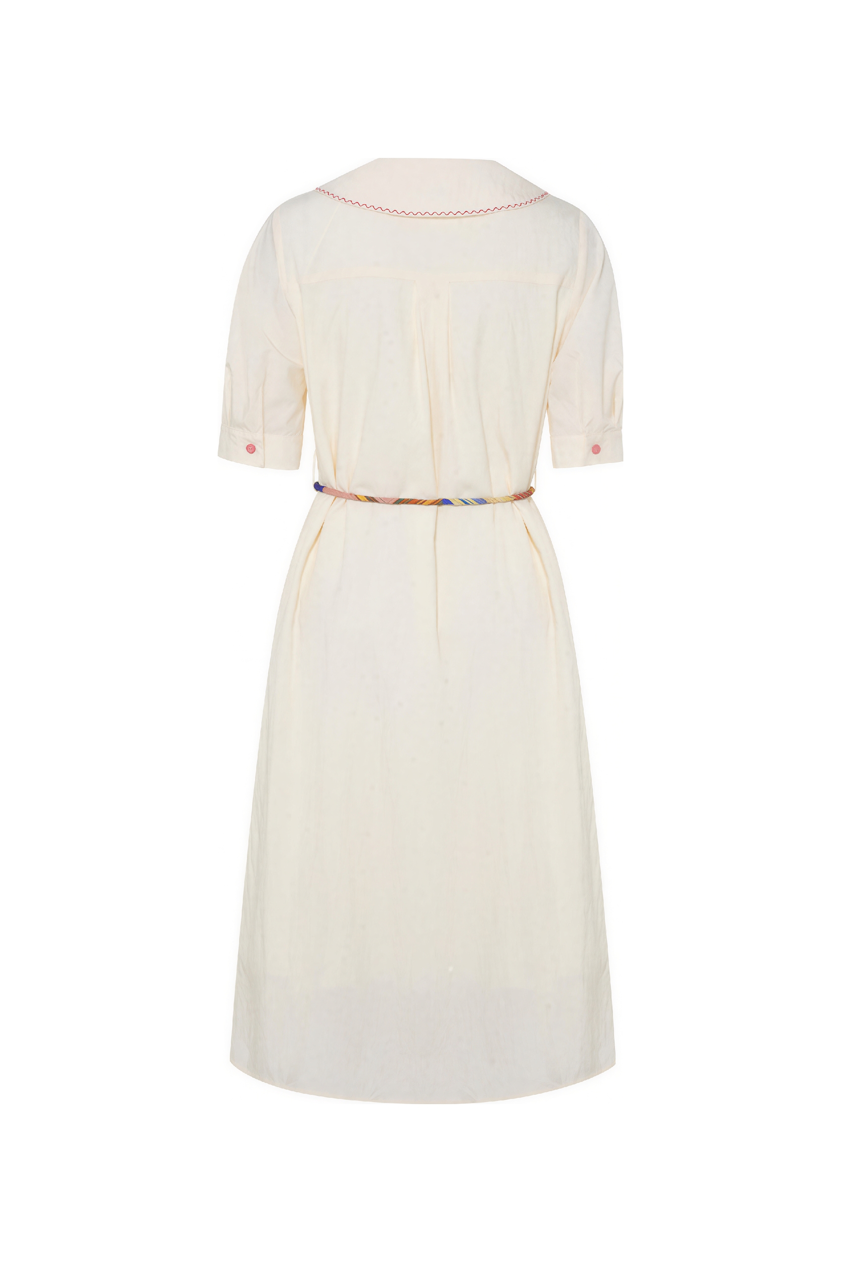 Van Gogh-Inspired Applique Embroidered Dress | LYONSENS Women's Fashion
