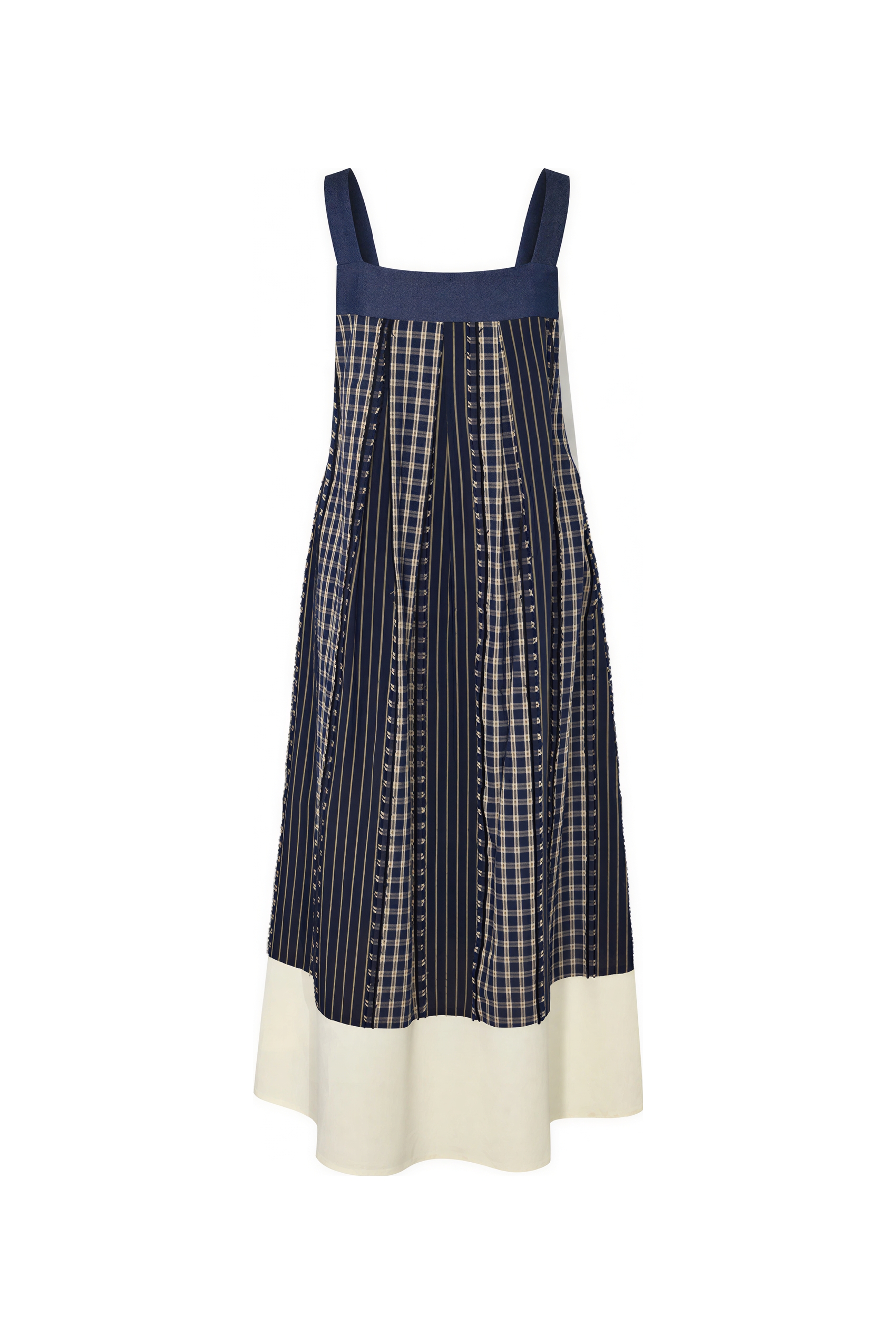 Van Gogh-Inspired Vintage-Inspired Pinafore Dress | LYONSENS Women's Fashion