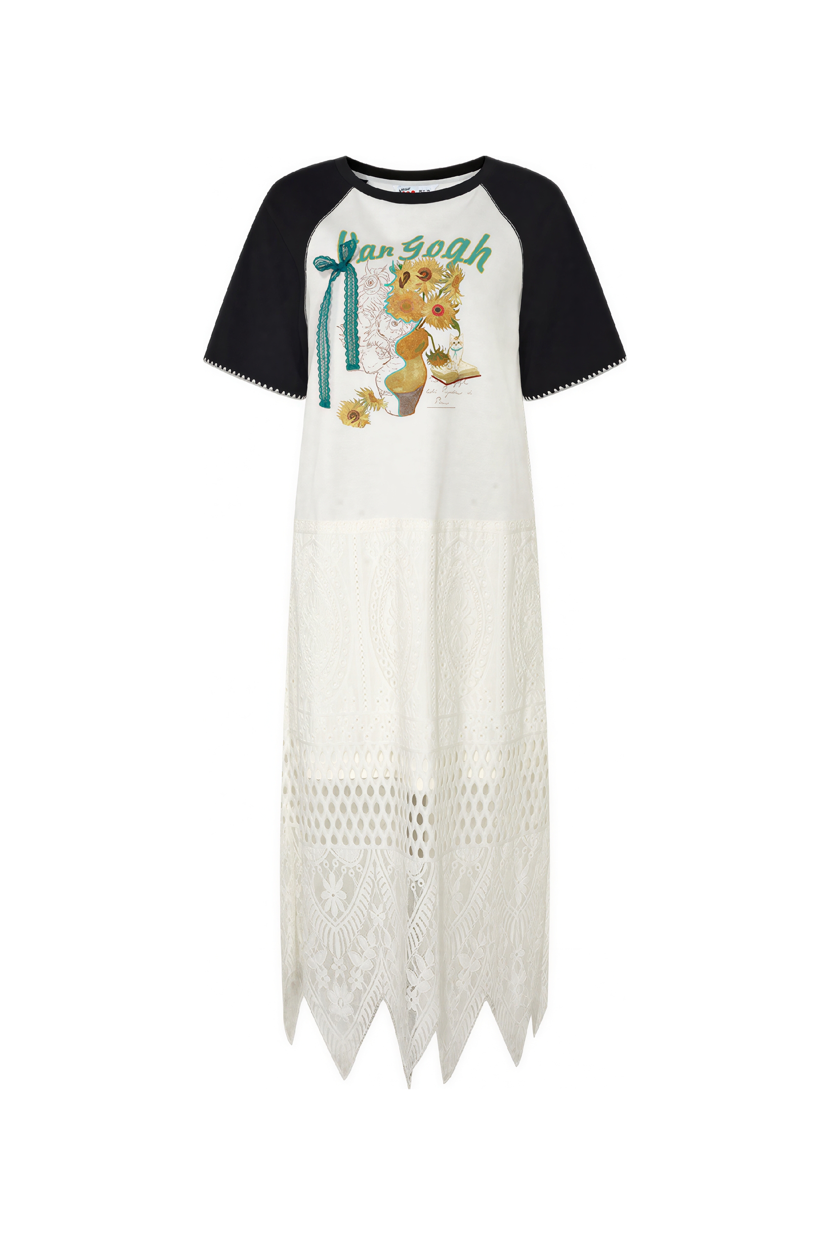 Purple Relaxed Long T-Shirt Dress | LYONSENS Women's Fashion