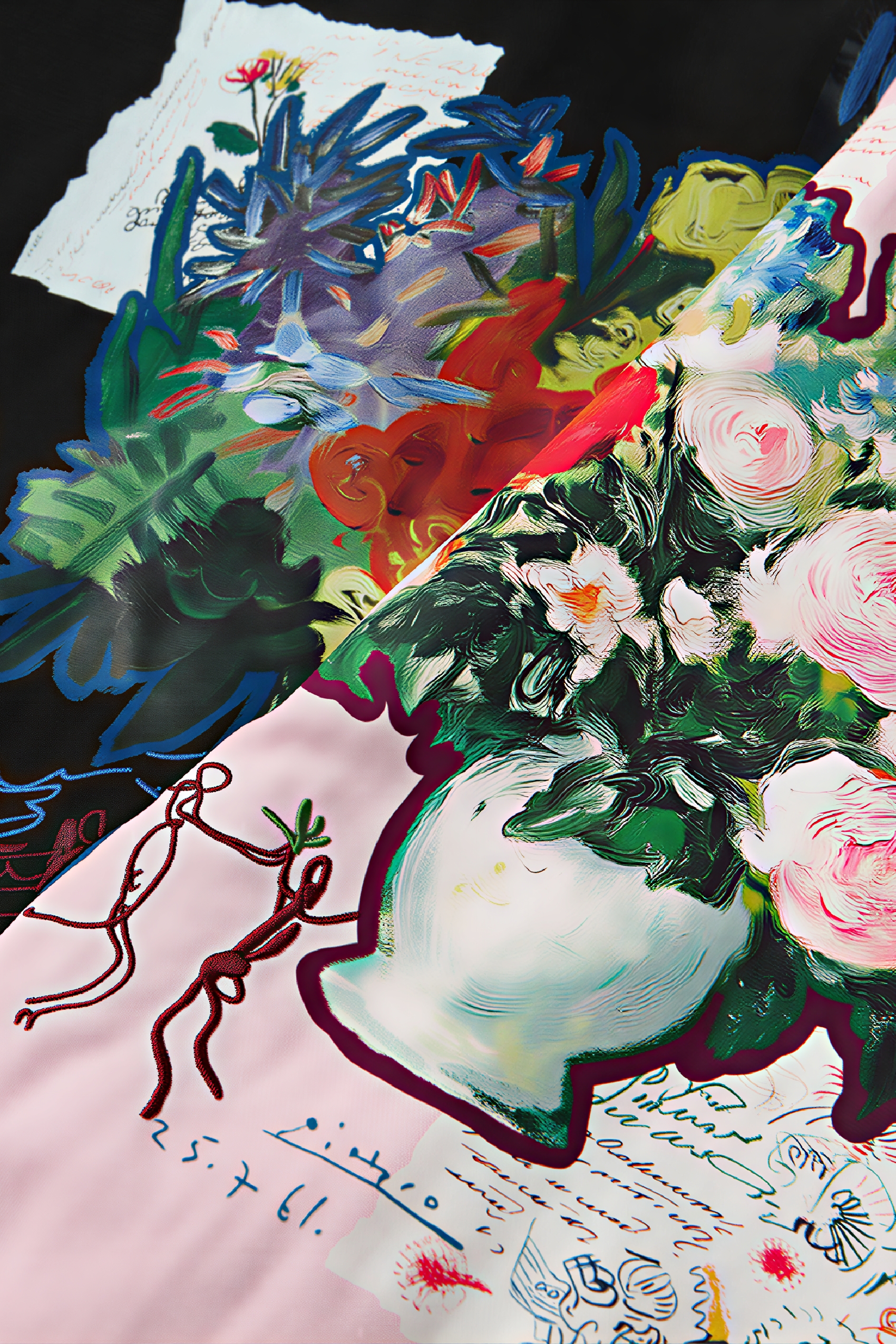 Pink Ruffle Printed T-Shirt Dress