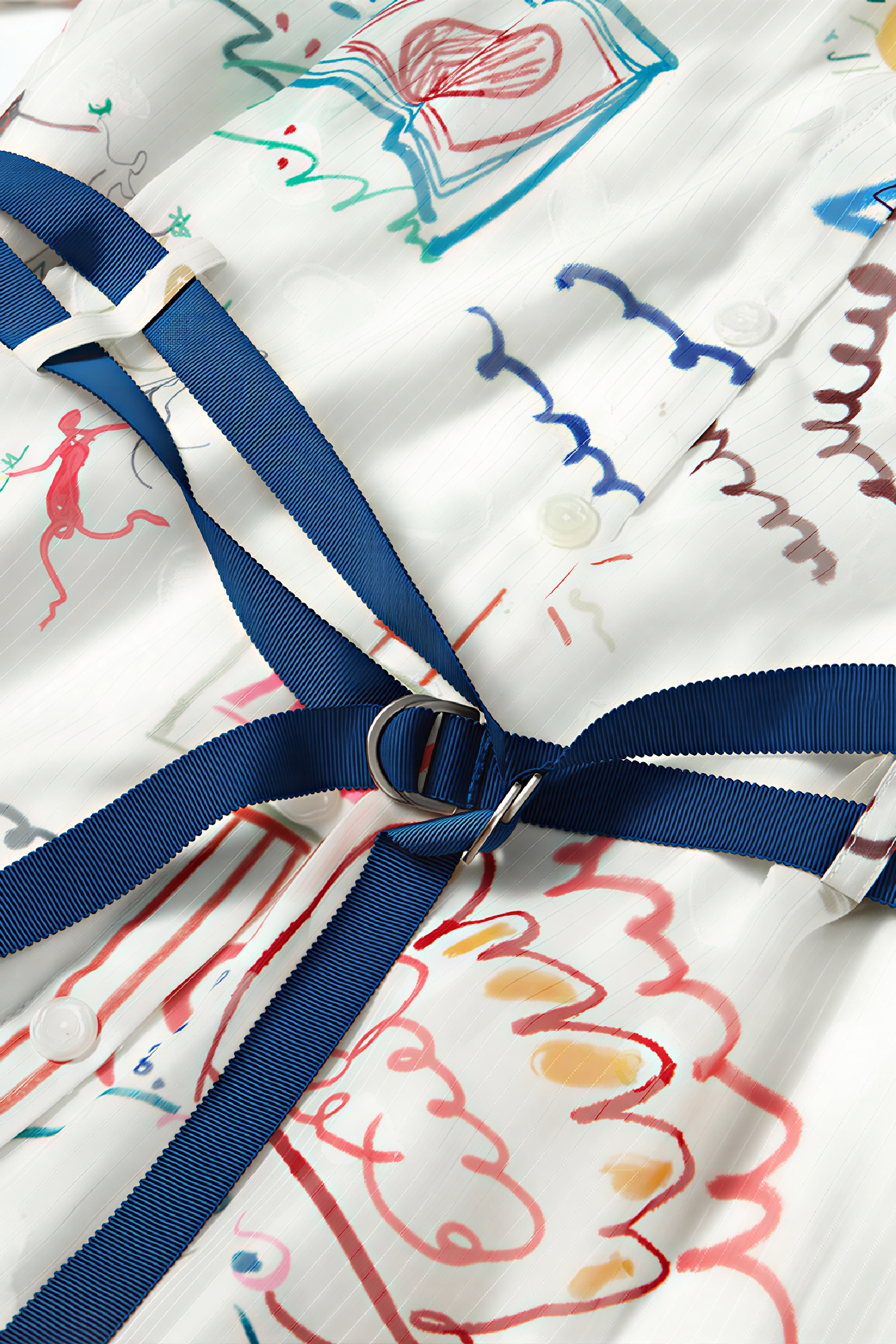 Waist-Defining Short-Sleeve Slimming Dress