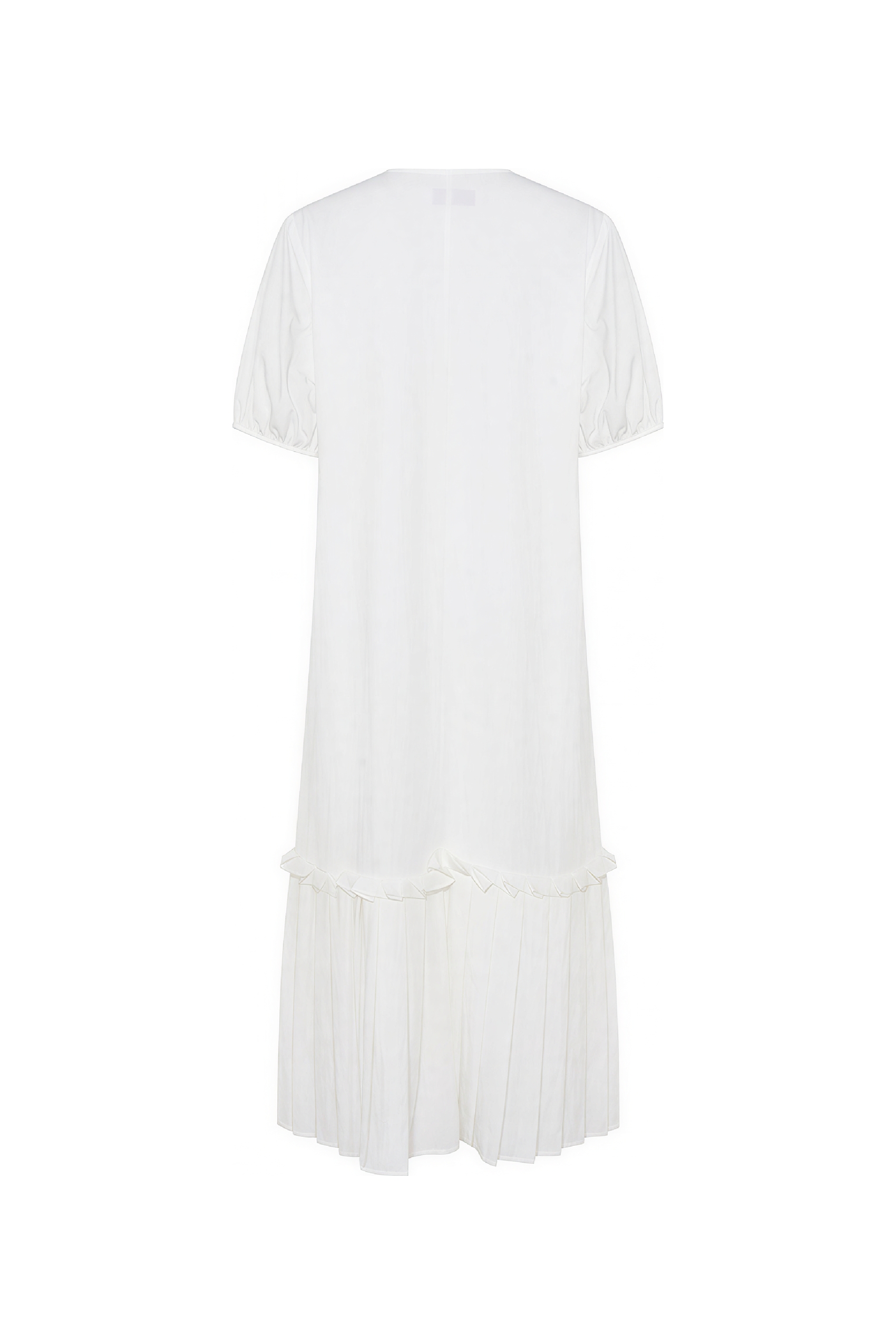 White Minimal Elegant Dress