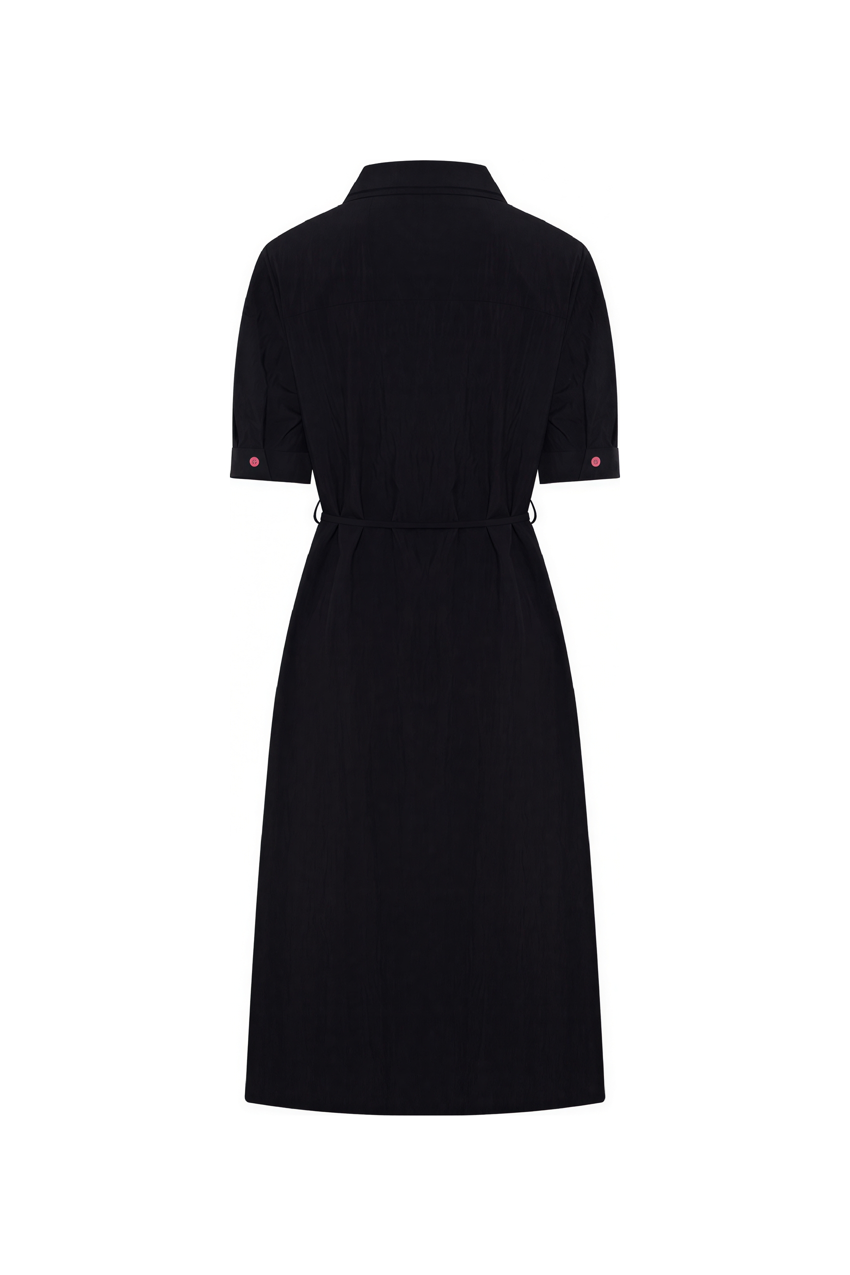 Elegant Short-Sleeve Work Dress