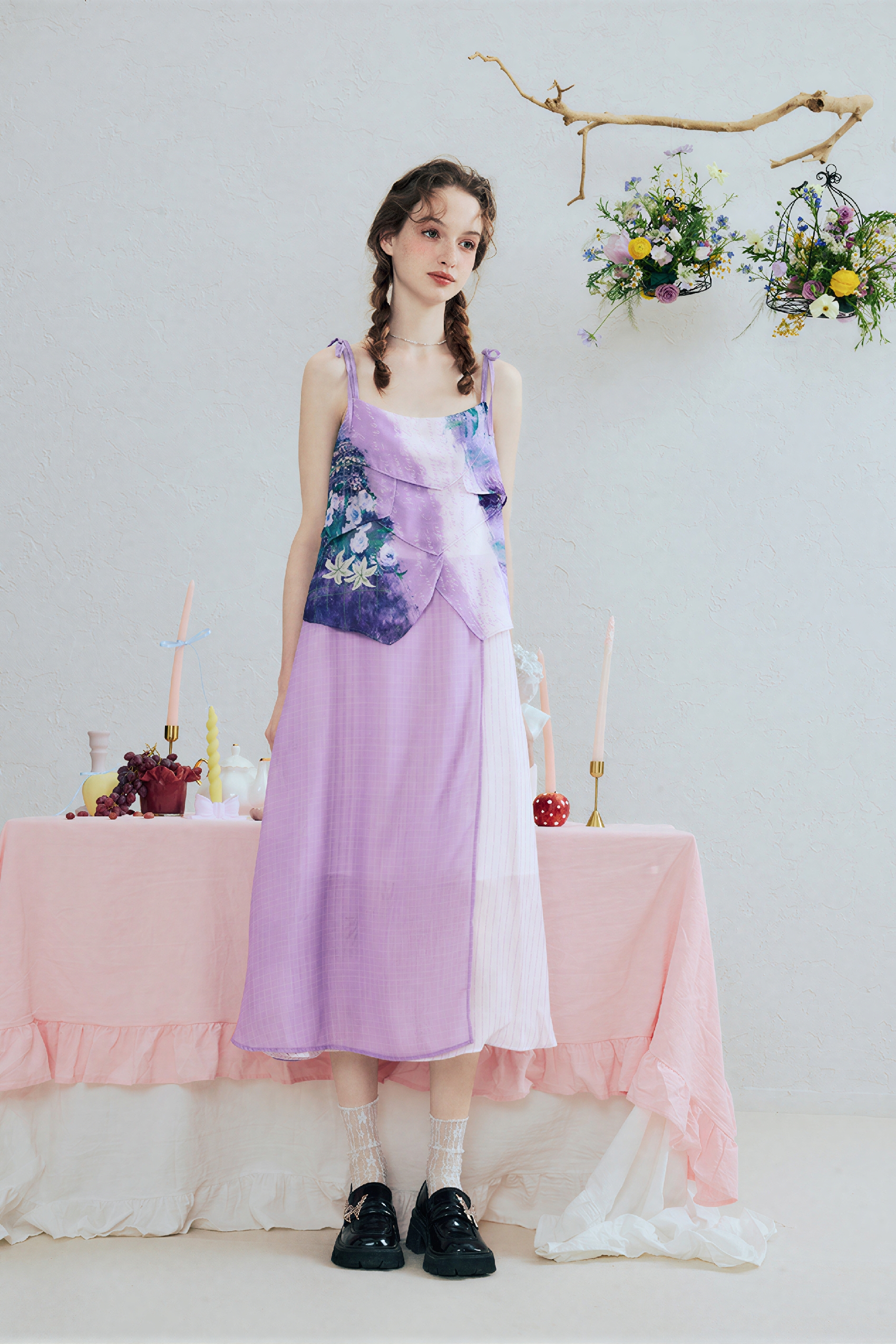 Green Strappy Designer Dress