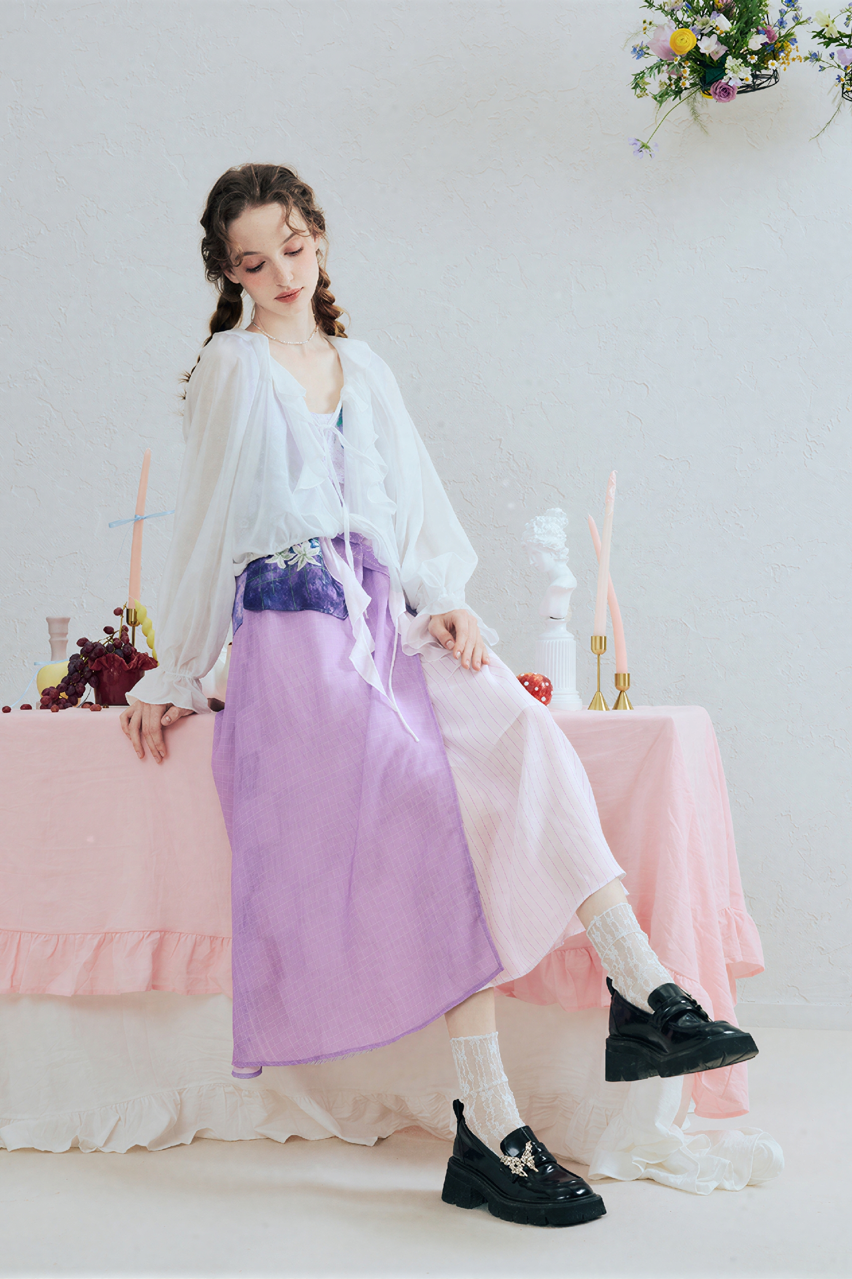 Green Strappy Designer Dress