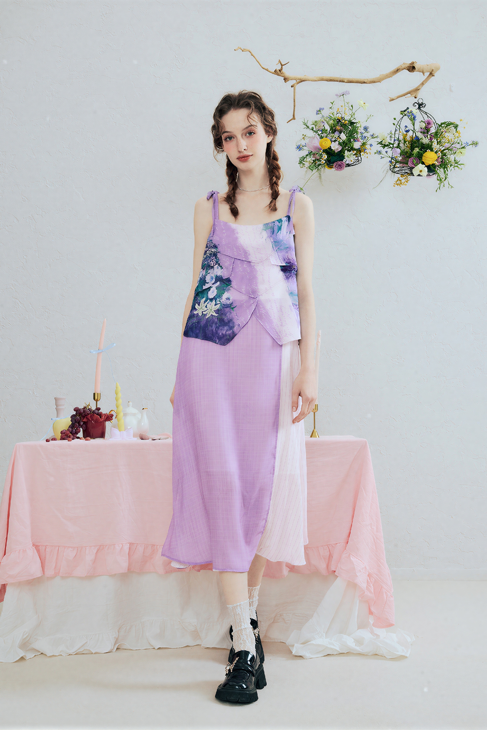 Green Strappy Designer Dress