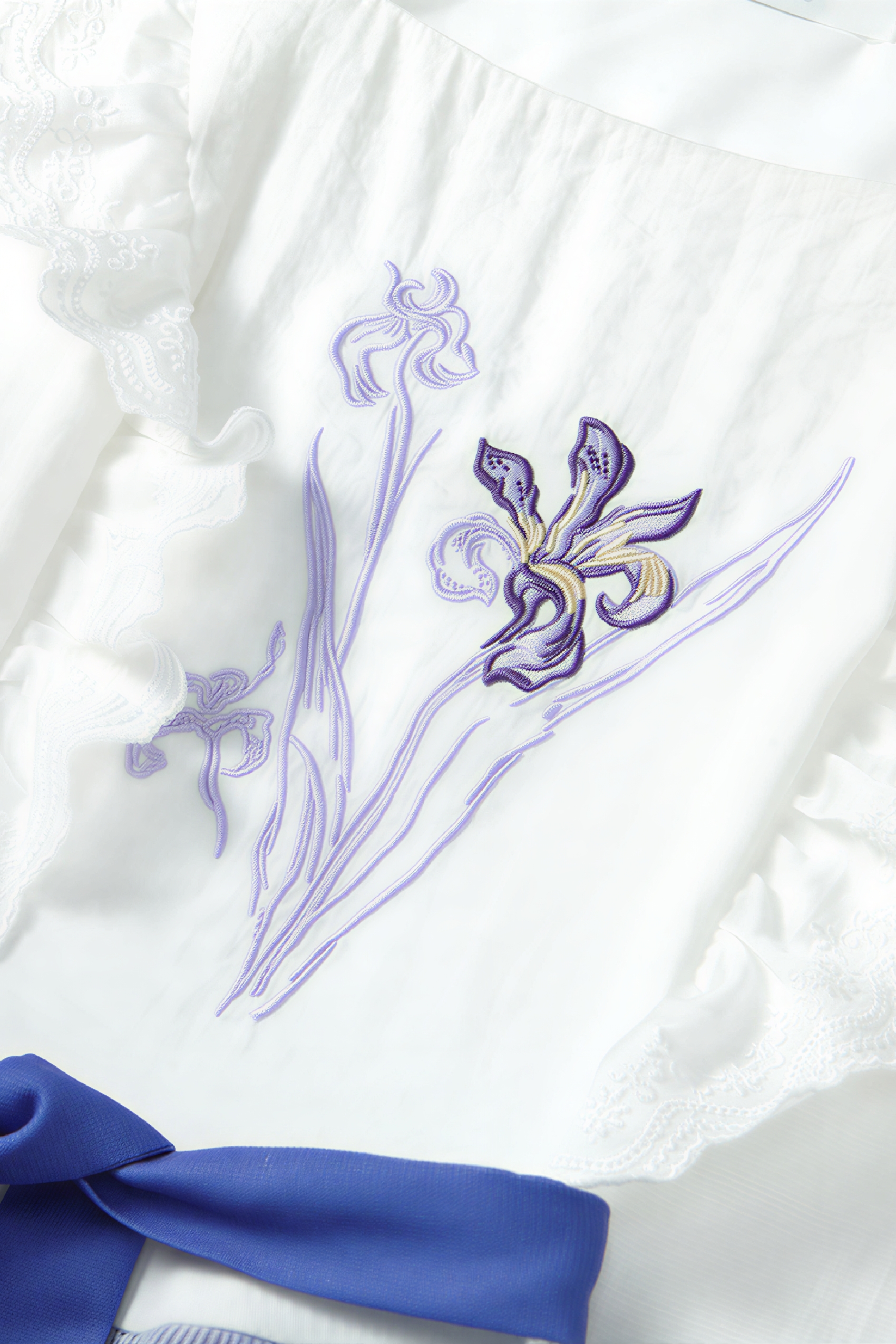 Monet-Inspired Flattering Short-Sleeve Dress