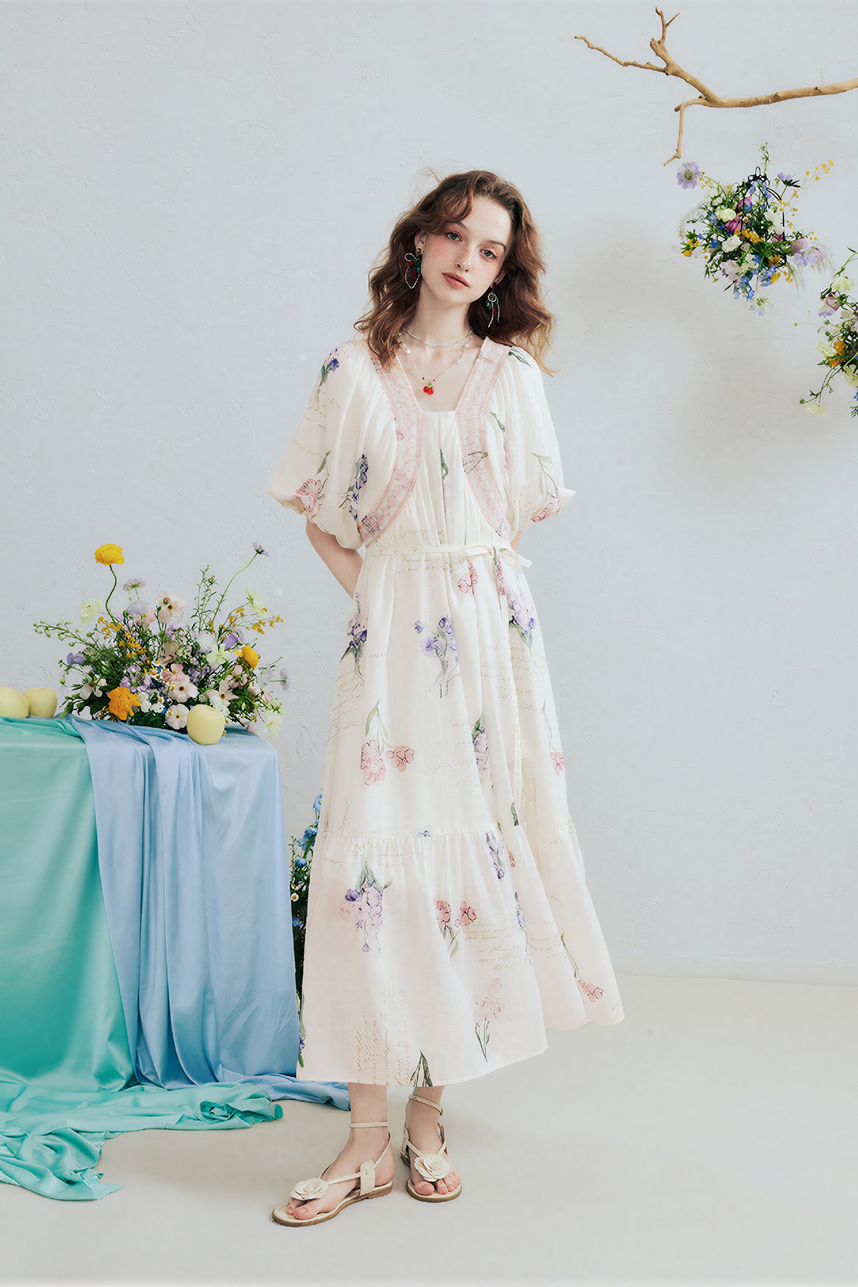 Relaxed Vacation A-Line Dress
