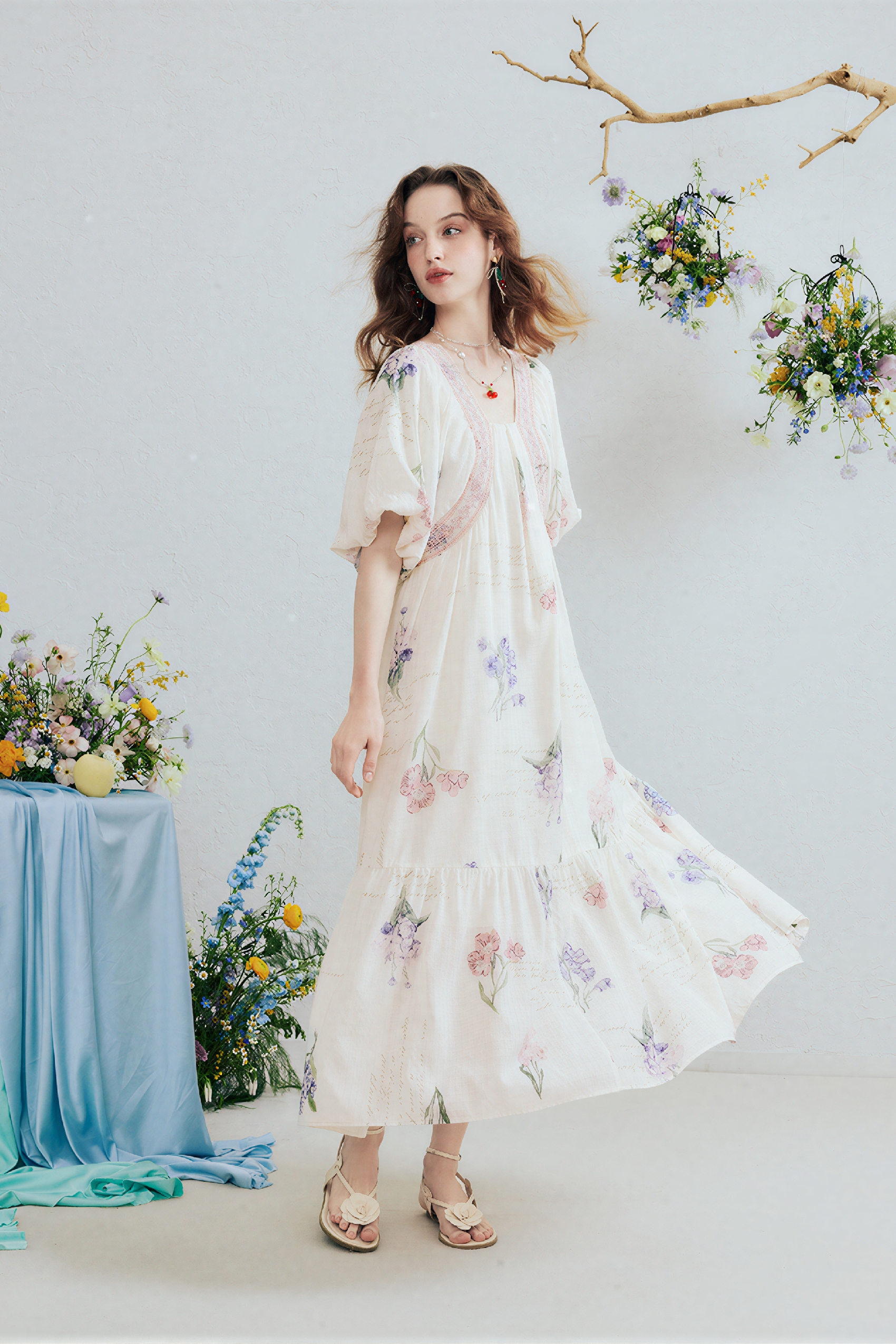 Relaxed Vacation A-Line Dress