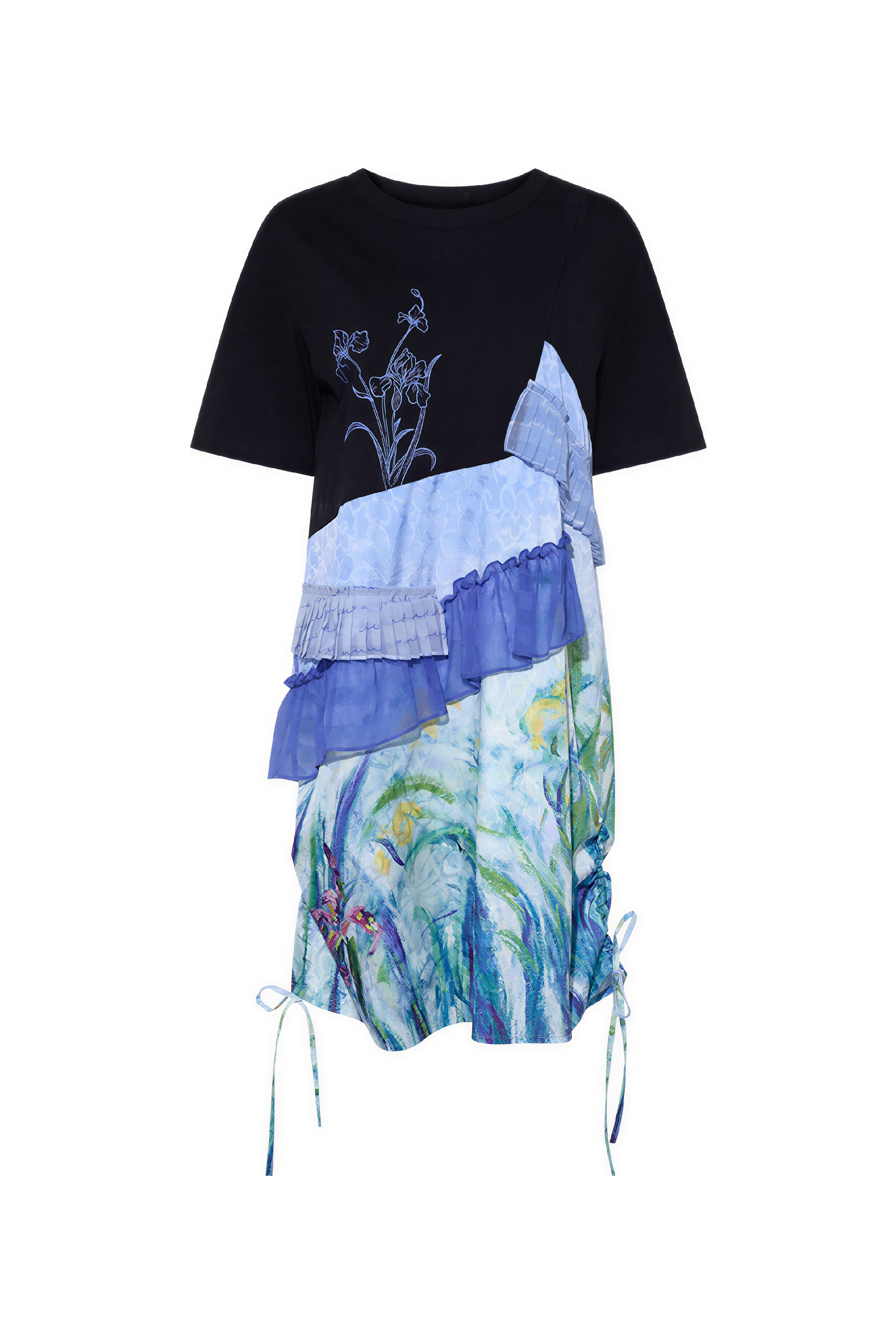 Embroidered Premium T-Shirt Dress