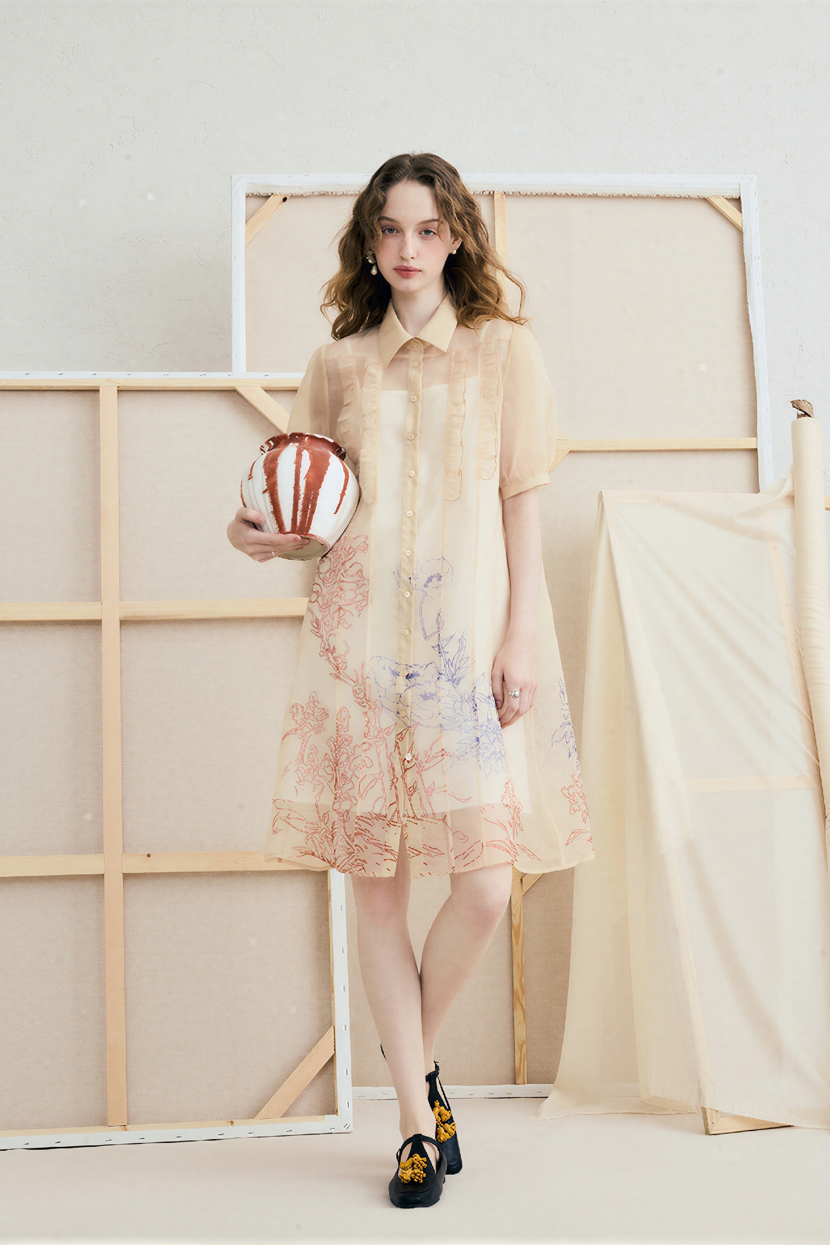 Designer Work Dress with Unique Style