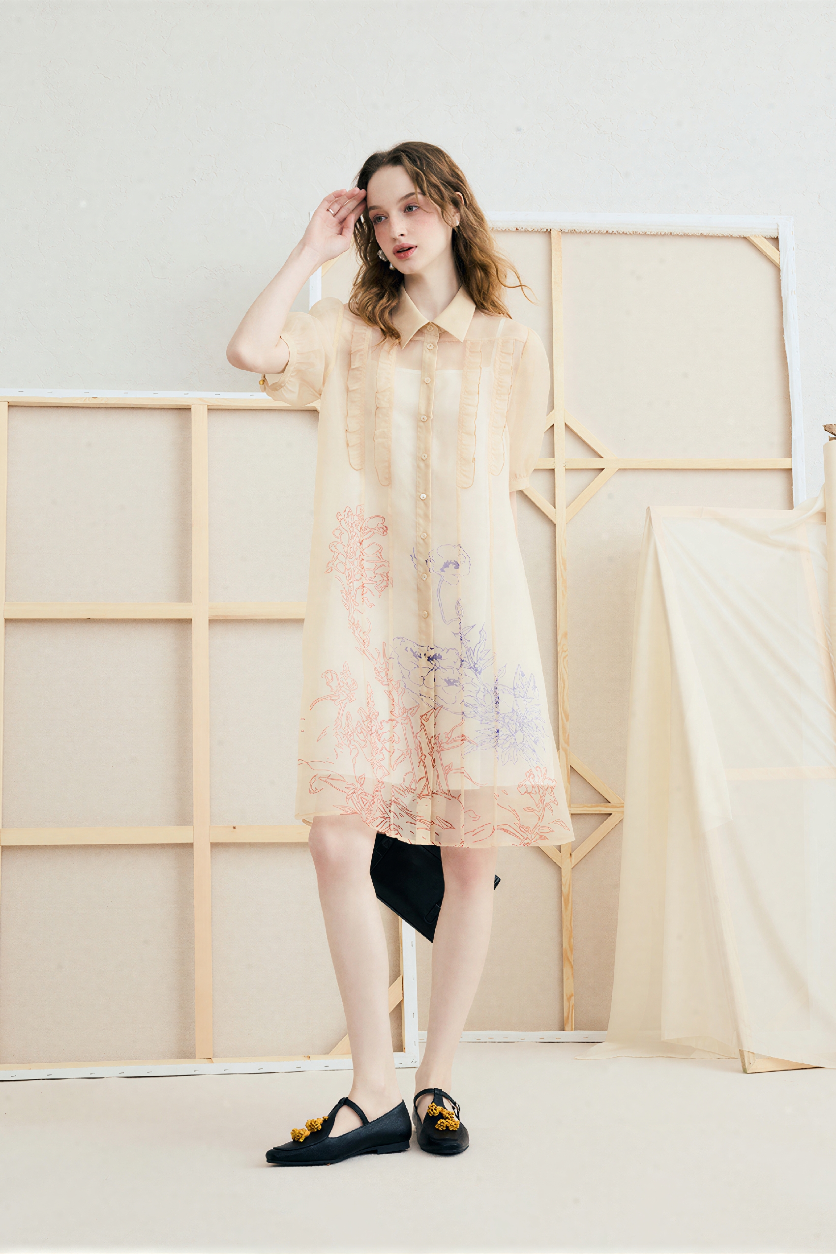 Designer Work Dress with Unique Style