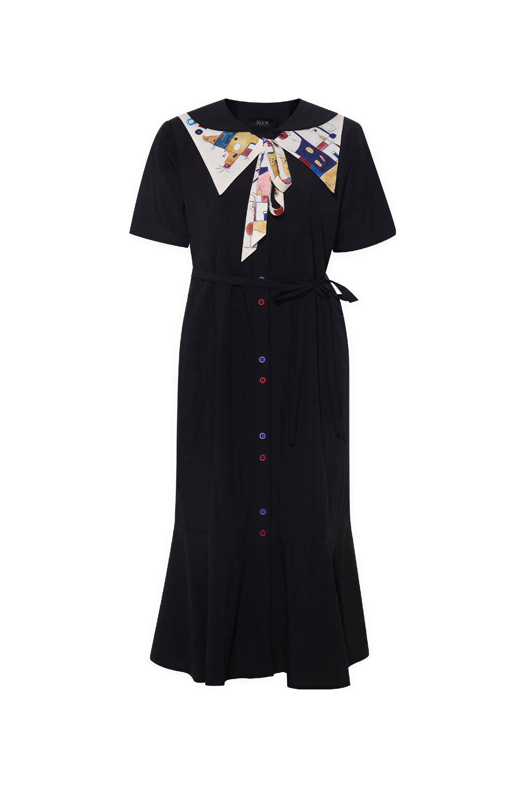 French Chic Tailored Shirt Dress | LYONSENS Women's Fashion