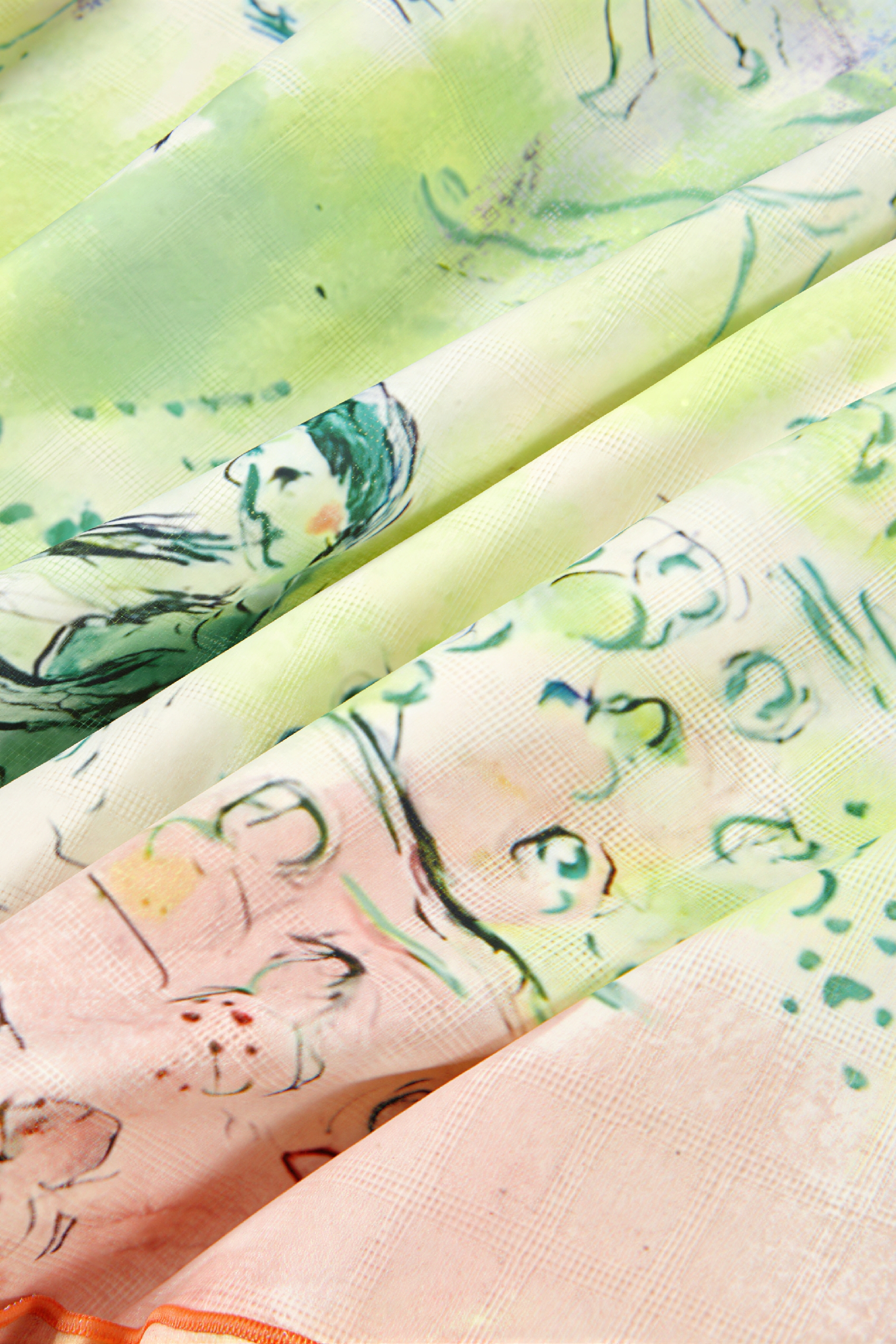 Relaxed-Fit Printed Slip Dress-LYONSENS