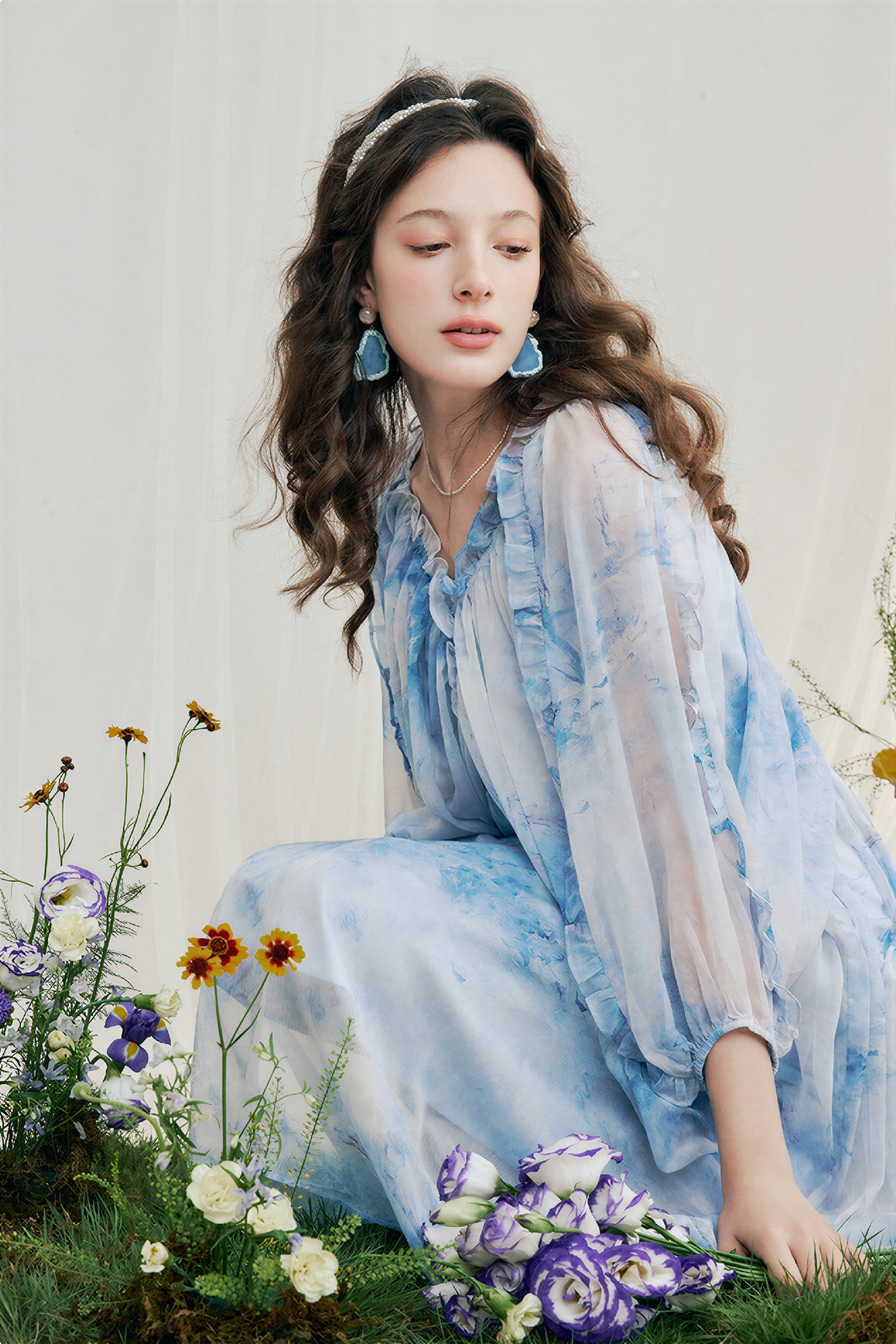 Vacation-Style Printed Dress