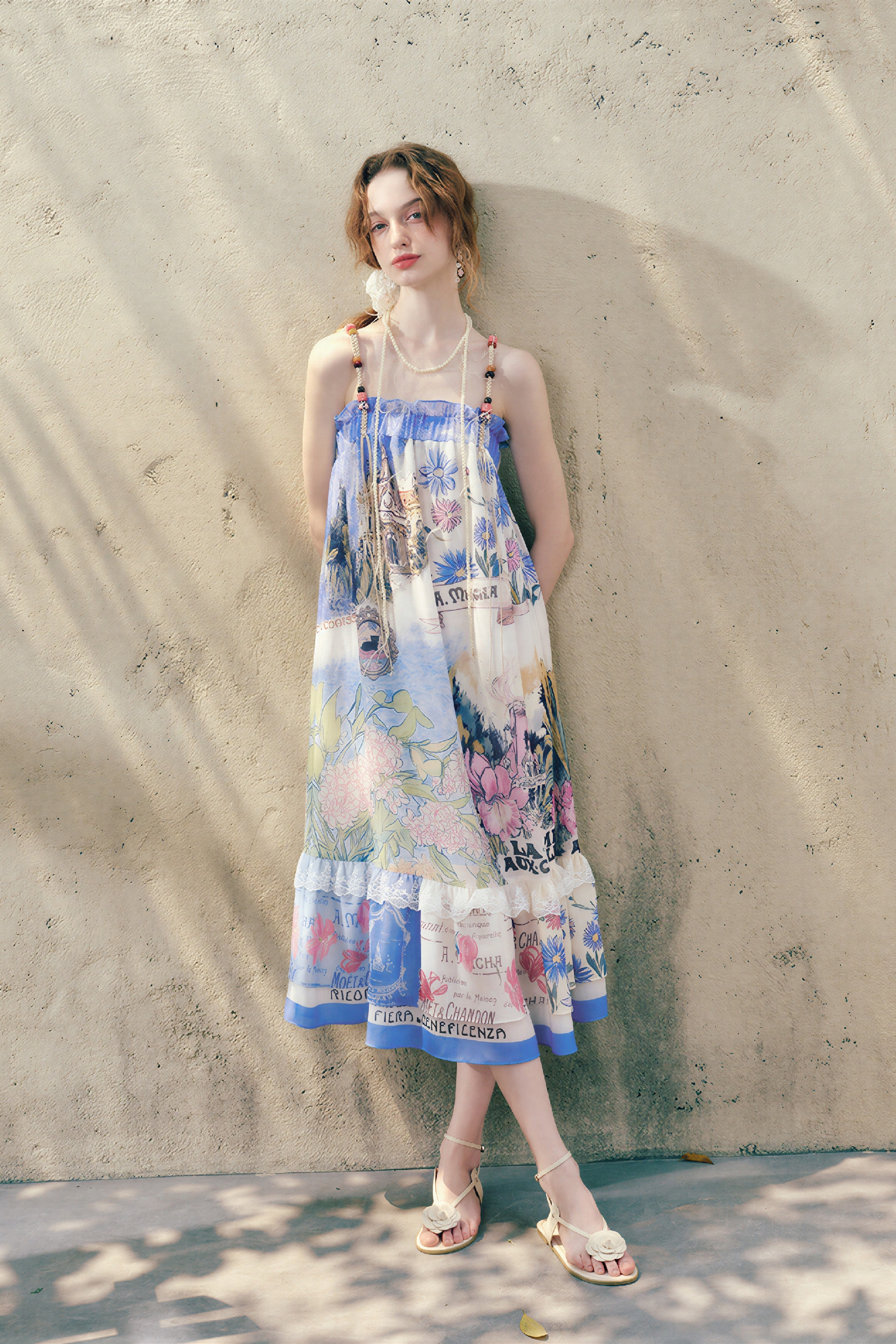 French Vacation-Style Slip Dress