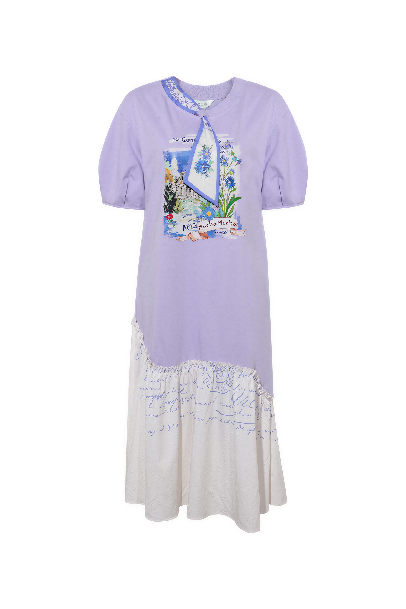 Printed Casual Patchwork Dress | LYONSENS Women's Fashion