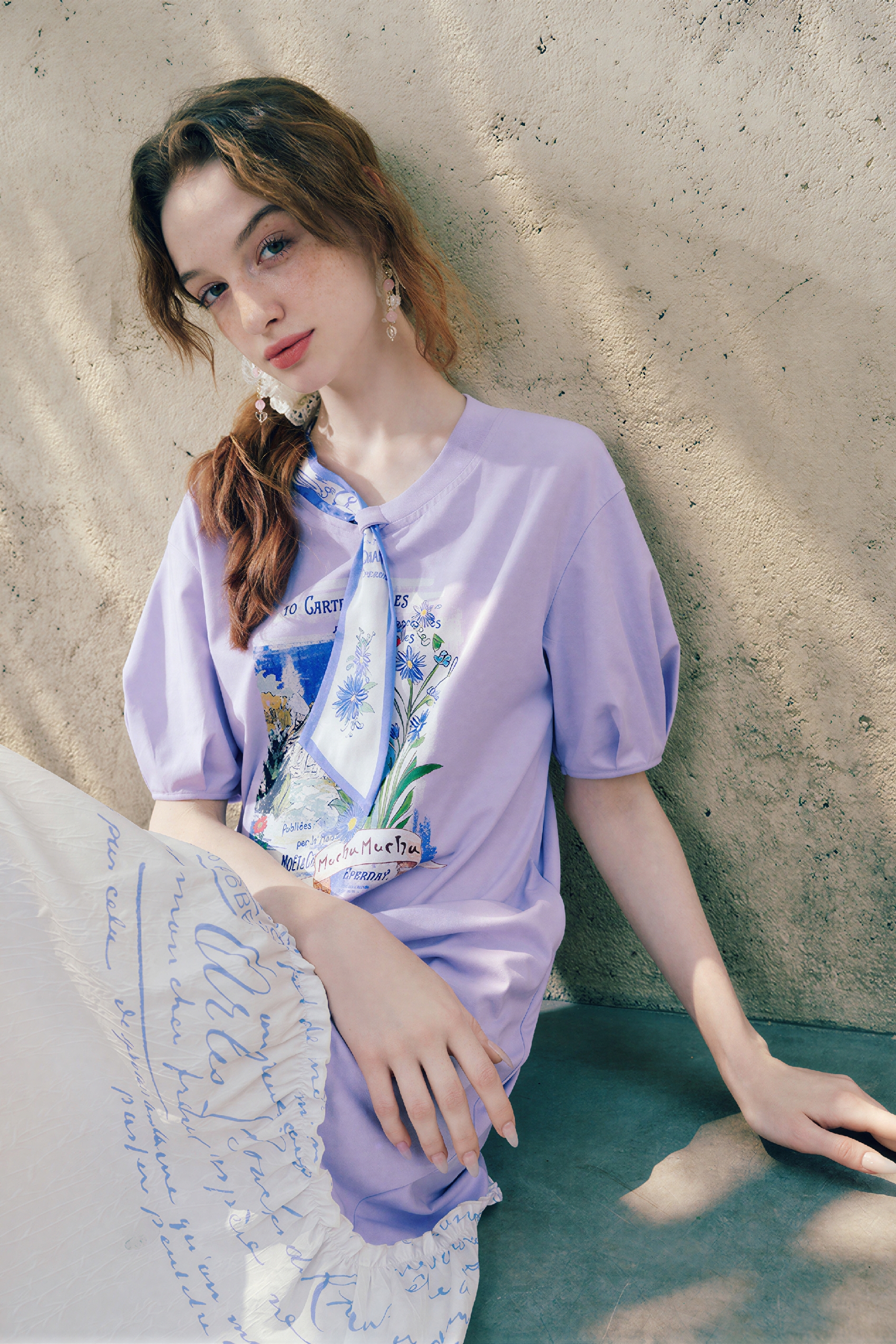 Printed Casual Patchwork Dress | LYONSENS Women's Fashion